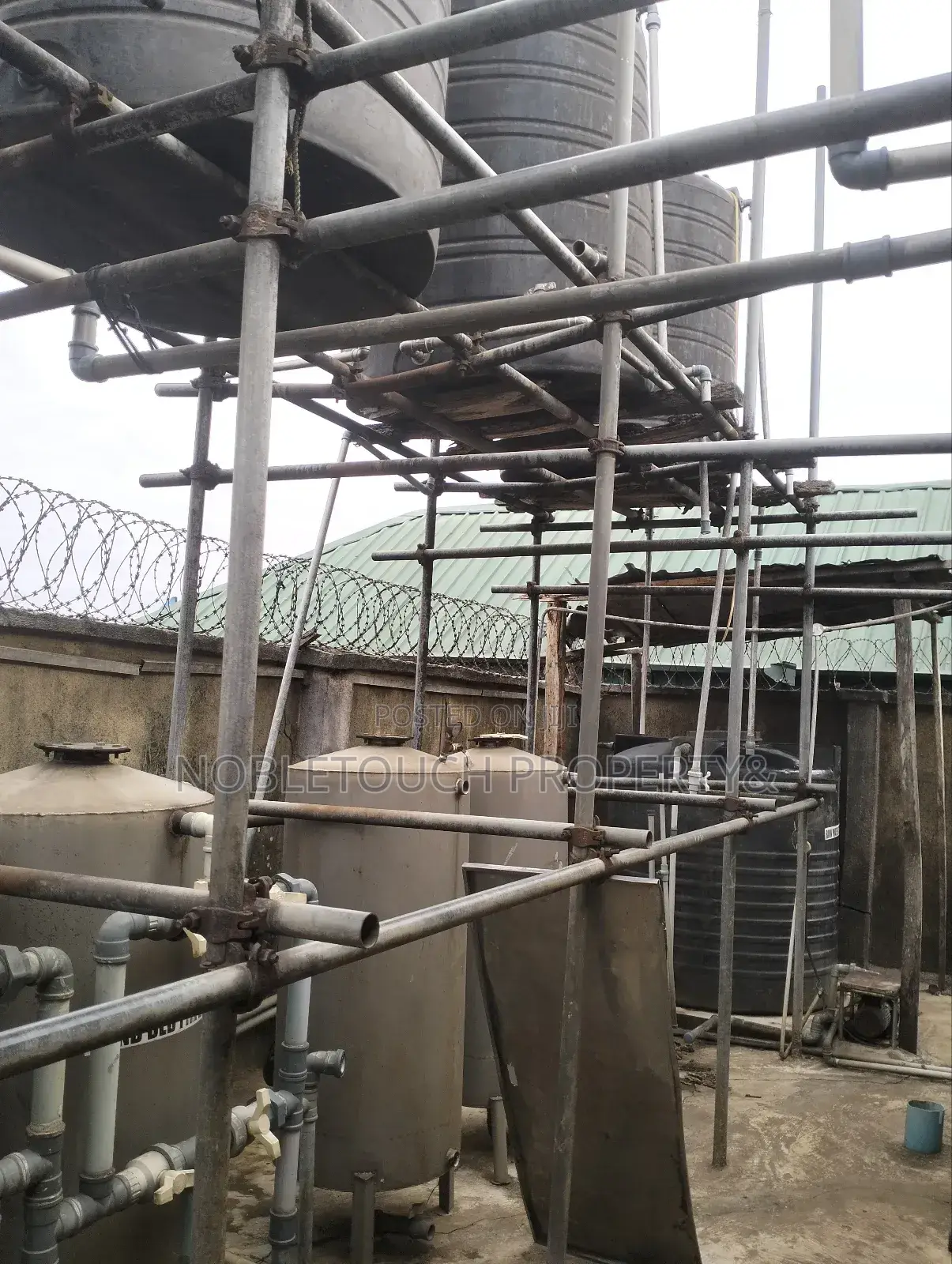 Pure Water Company at Igando Close to the Major Road in Igando / Ikotun/Igando