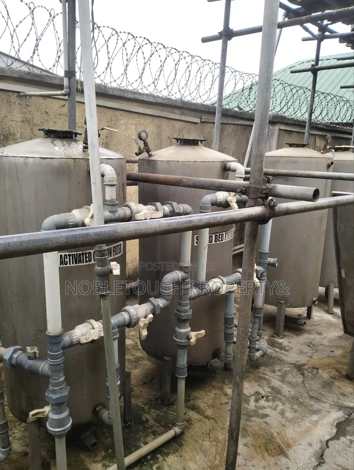 Pure Water Company at Igando Close to the Major Road in Igando / Ikotun/Igando