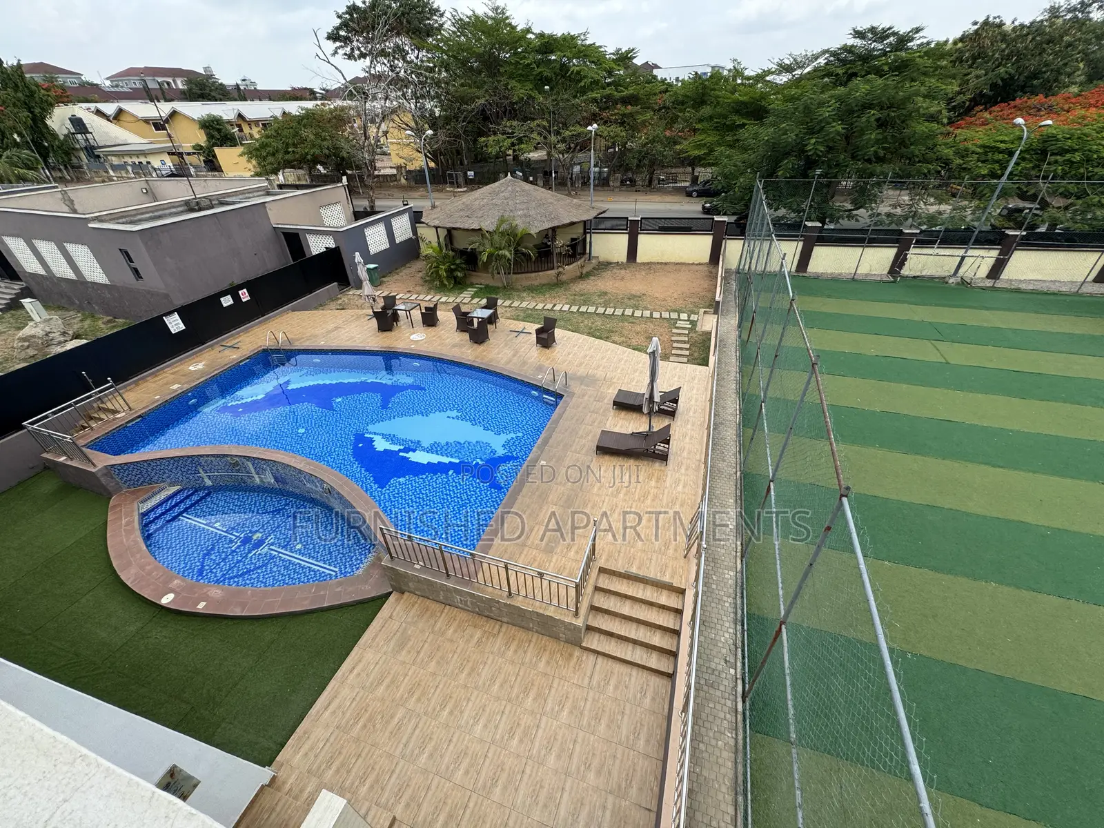 Bq With 24hrs Lit Gym Pool Wifi in an Estate. in Utako