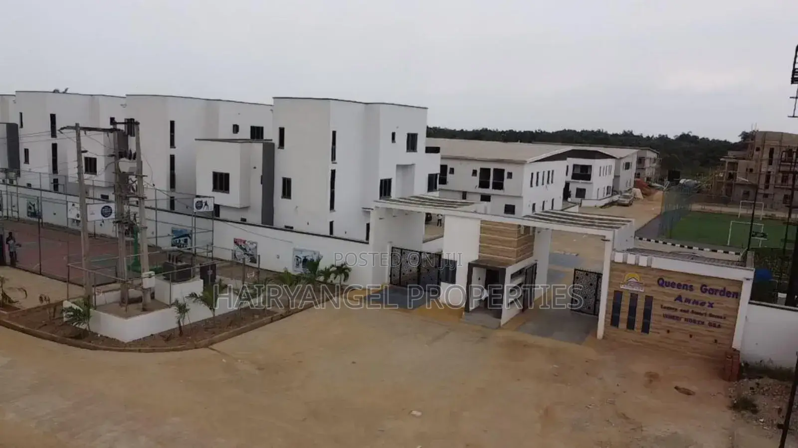 Furnished 3bdrm Terrace With Bq At Queen Garden Annex Isheri North Gra in Isheri North