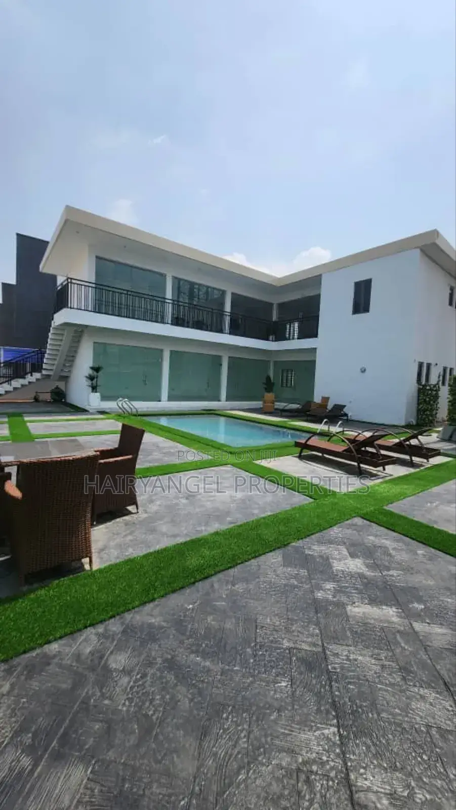Furnished 3bdrm Terrace With Bq At Queen Garden Annex Isheri North Gra in Isheri North