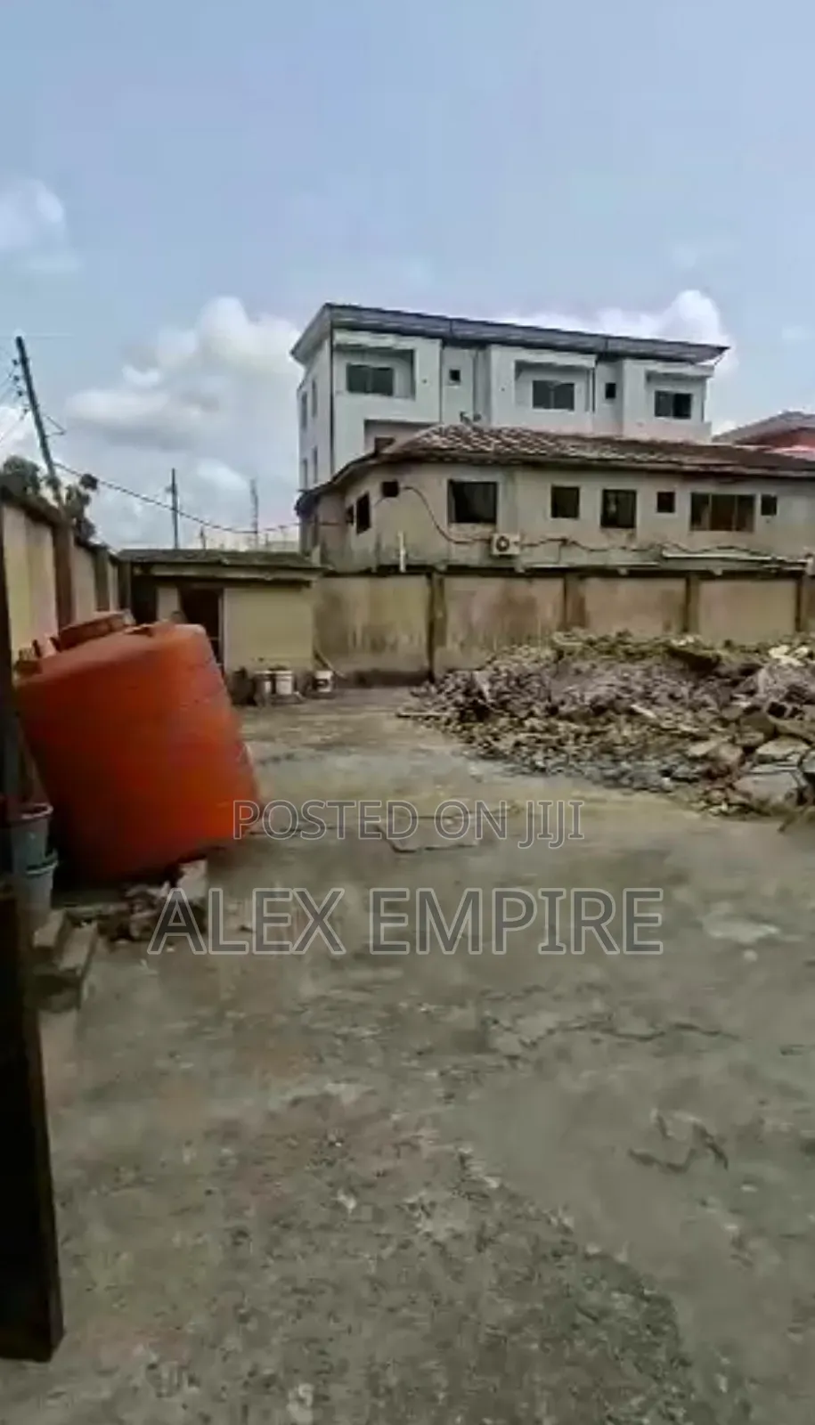 One and Half Plot of Land for Sale in Ago in Ago Palace