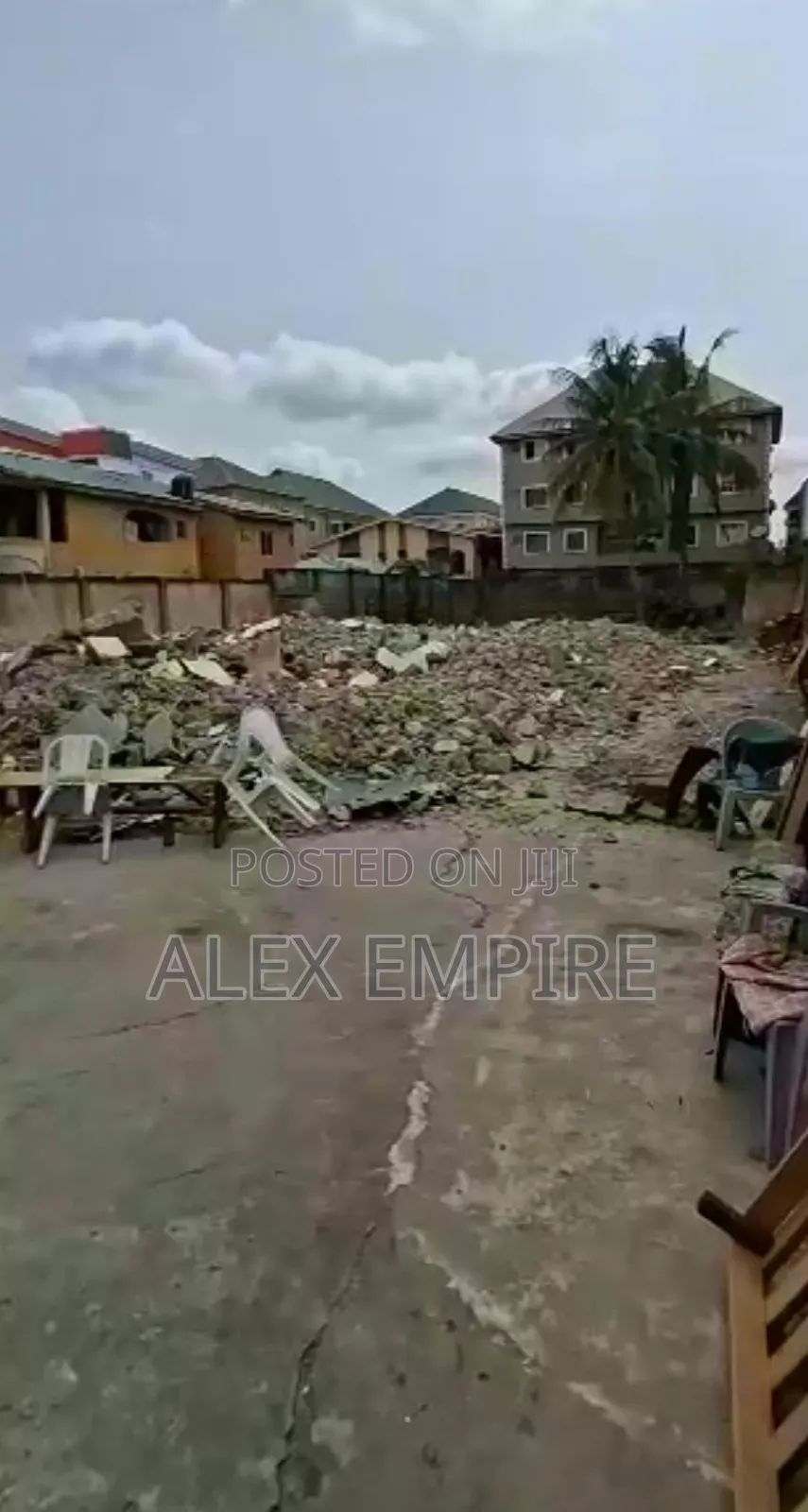 One and Half Plot of Land for Sale in Ago in Ago Palace