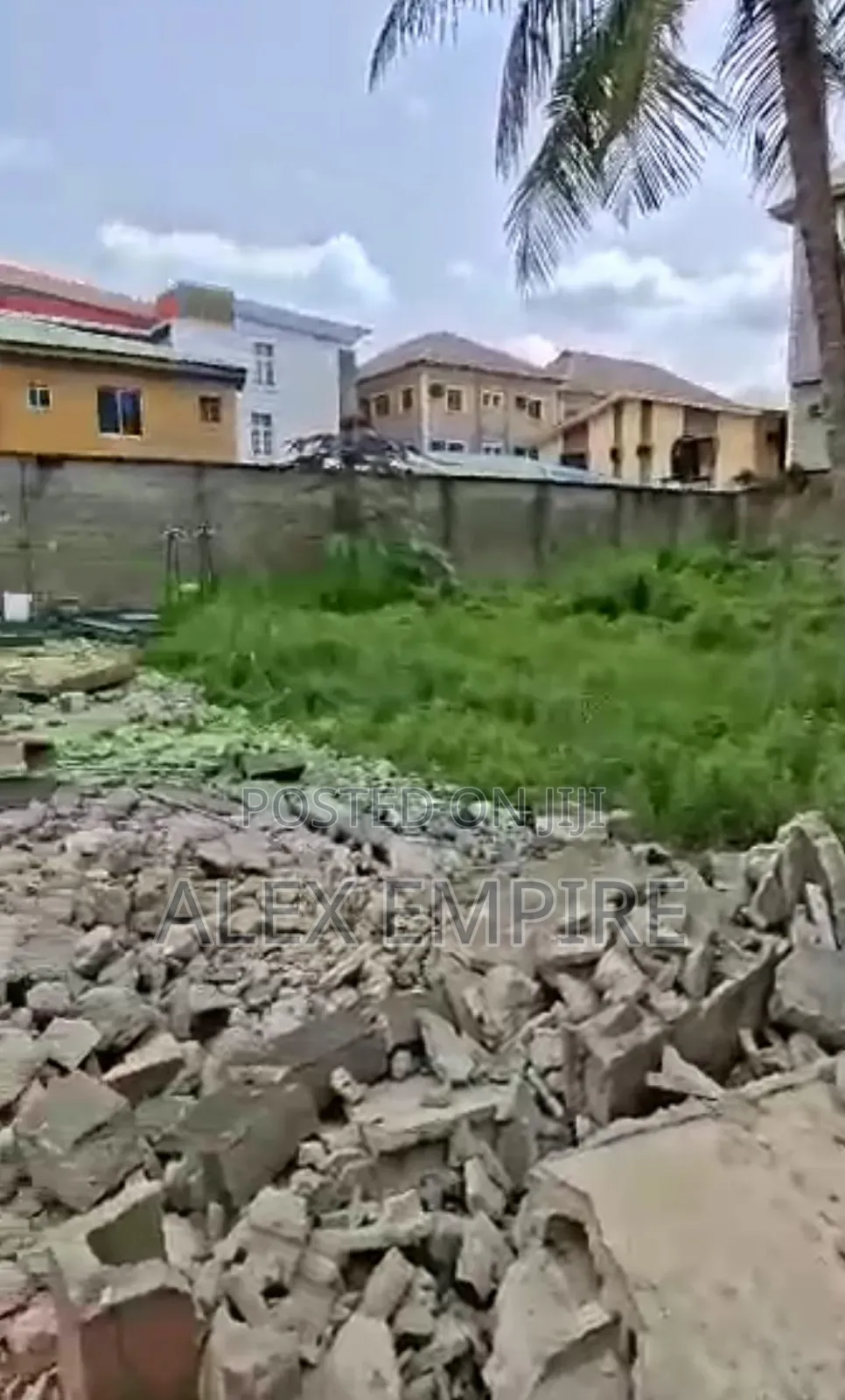 One and Half Plot of Land for Sale in Ago in Ago Palace
