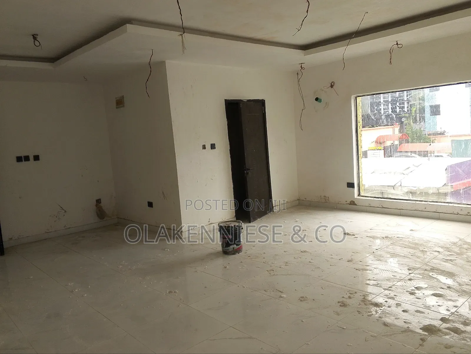Newly Built 91sqm Open Office Space in Adeniran Ogunsanya