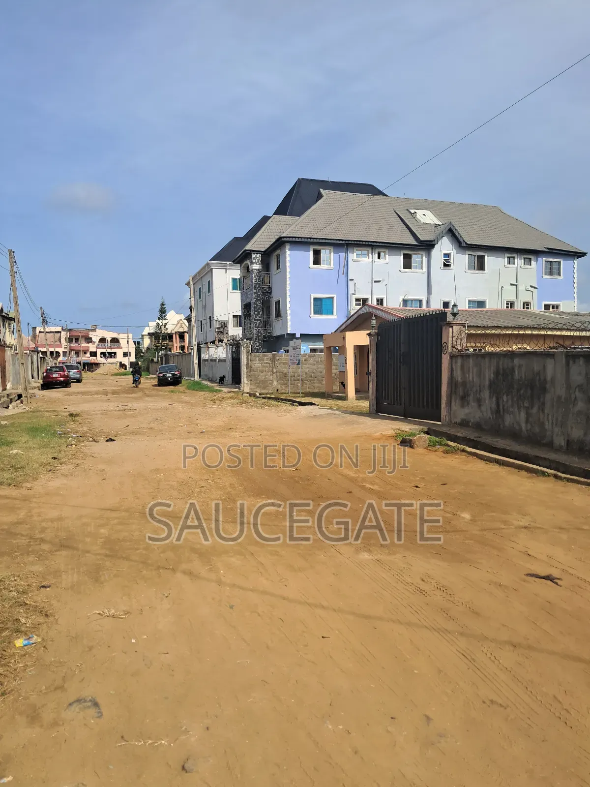 Half Fenced Dry Plot at Satellitetown Good Land in Satellite Town