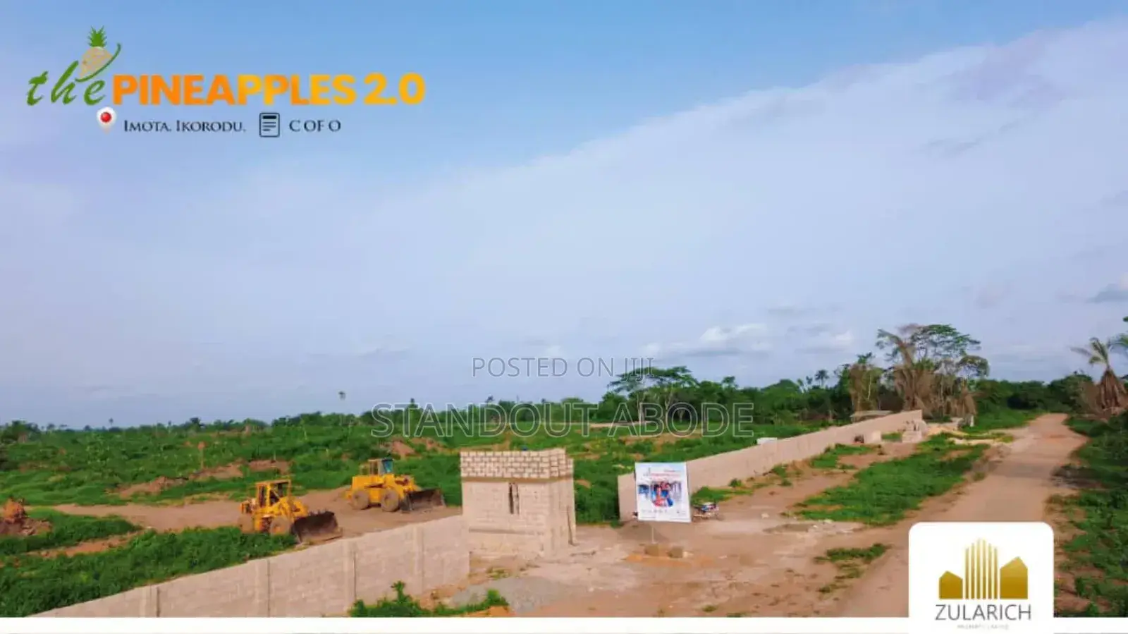 Buy Plot of Land at the Pineapples Estate Agbowa in Agbowa