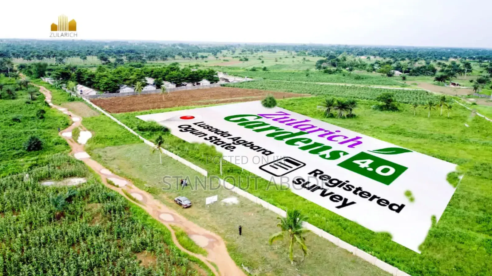 Invest in Landbanking Buy Land in Zularich Garden 4.0 in Agbara-Igbesan