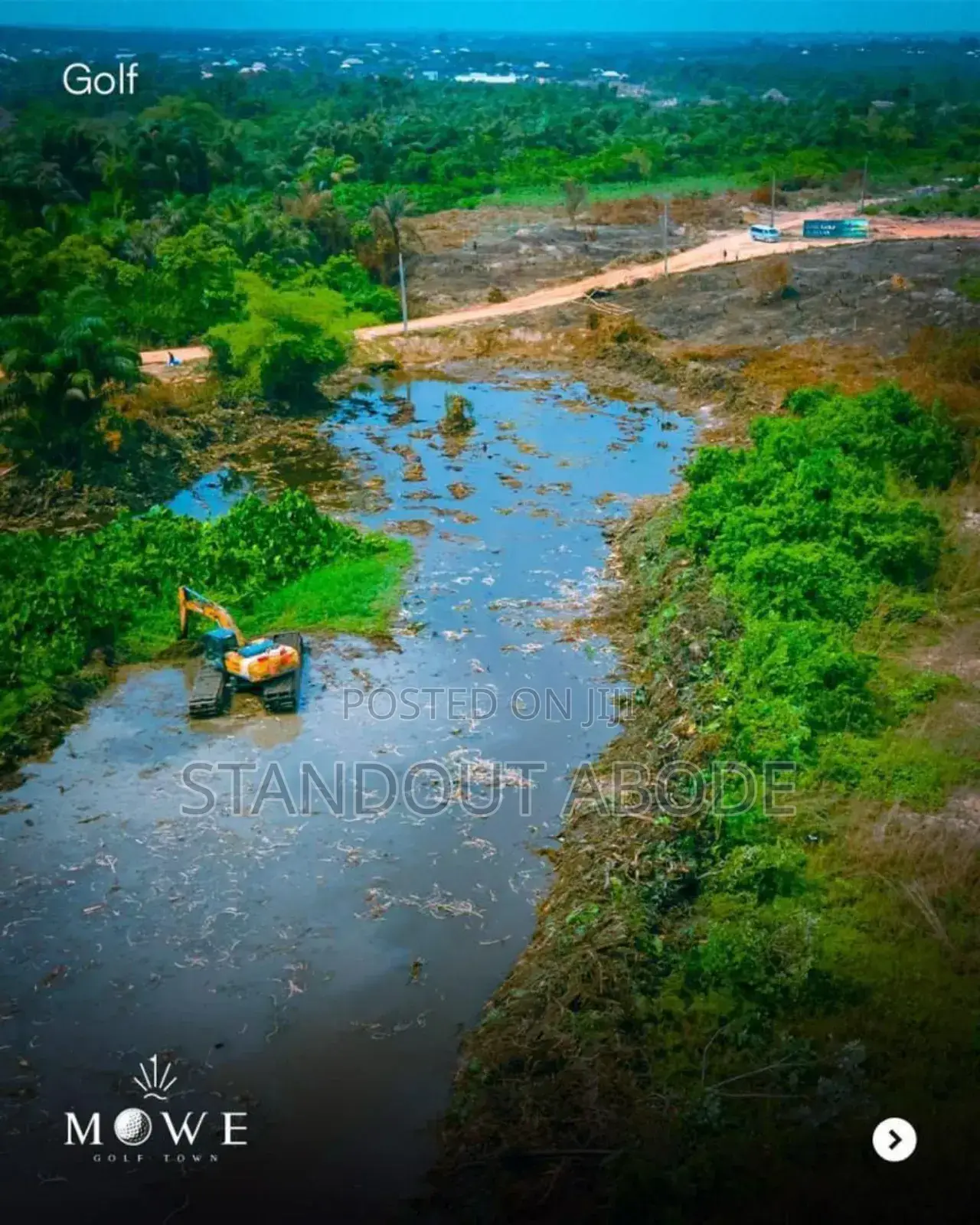 Own Prestigious Plot at Mowe Golf Town in Obafemi-Owode