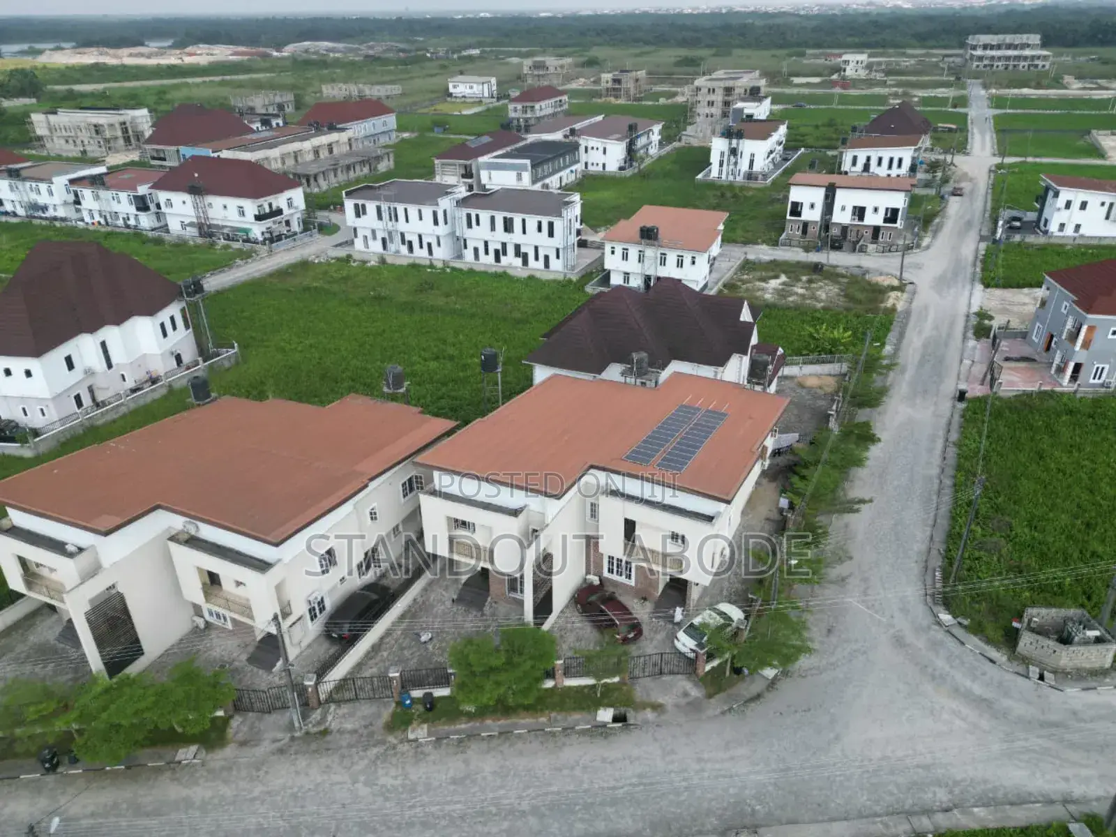 Own a Well Developed Land Inside Amity Estate Sangotedo in Abijo