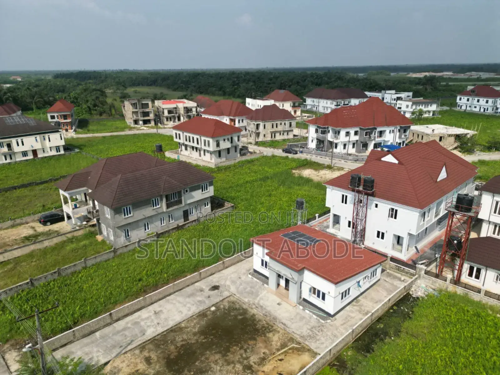 Own a Well Developed Land Inside Amity Estate Sangotedo in Abijo