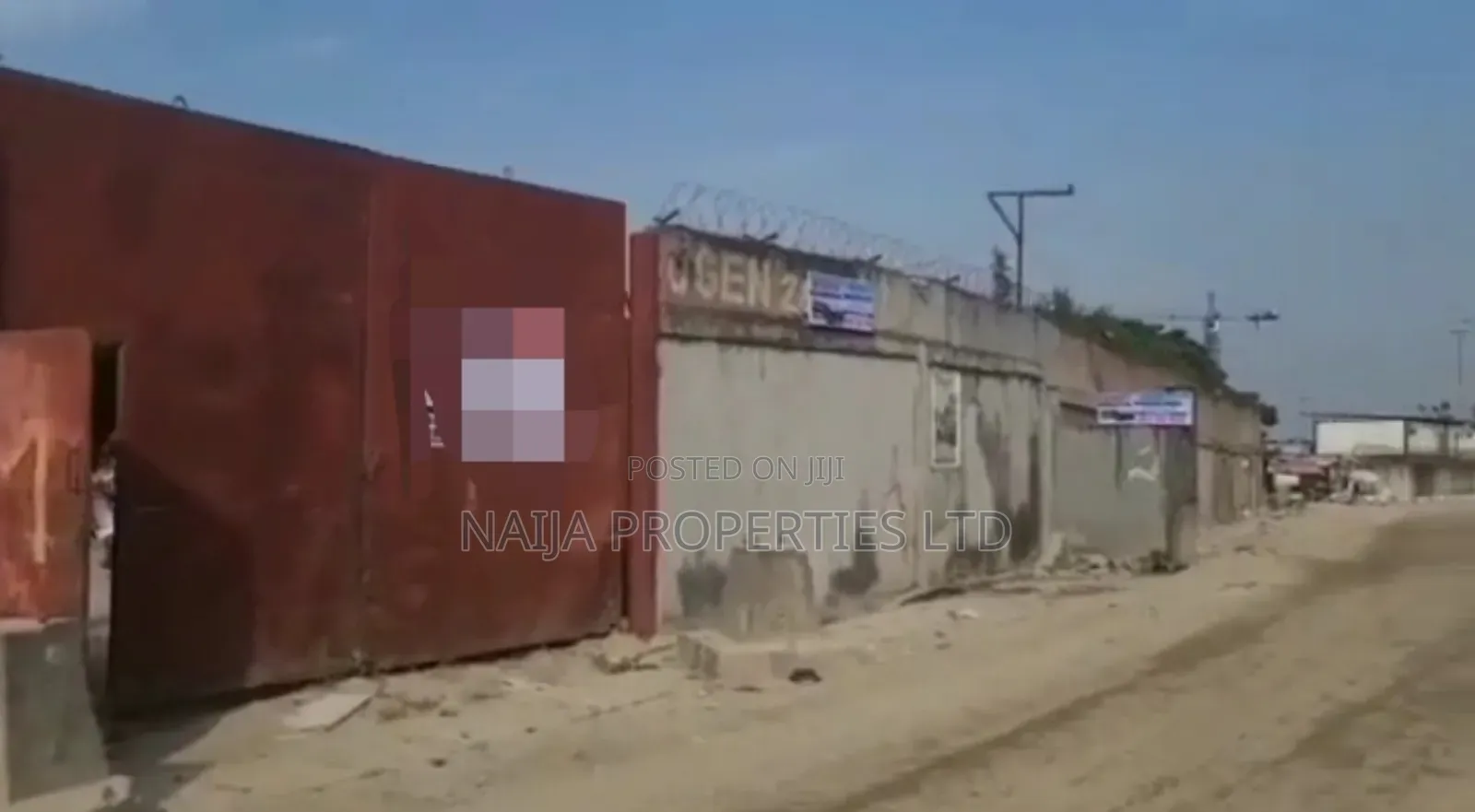 Open Warehouse With 3bed Bungalow for Sale at Ikota, Lekki in Lekki