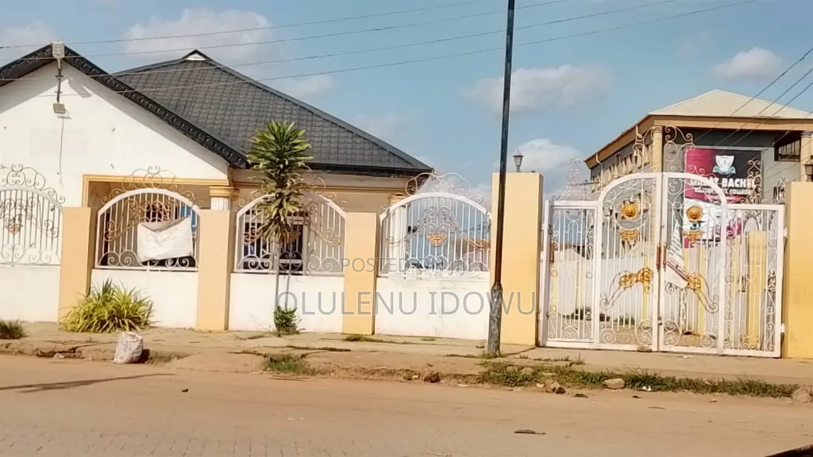 Event Center for Sale at Alaja Road Magida Ayobo on Ful Plot in Alimosho