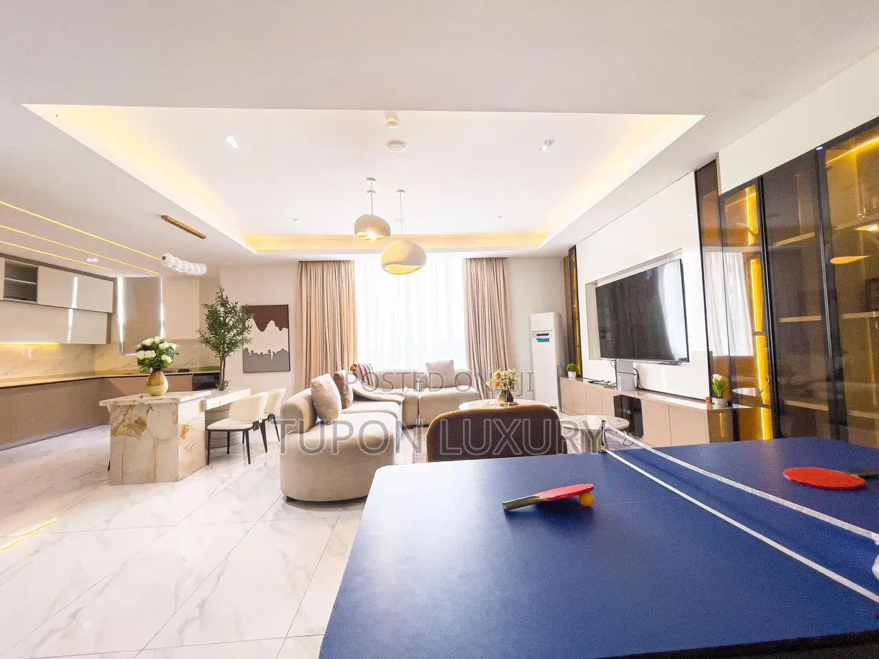 2 Bedroom Penthouse With Pool, Ps5 and Snooker in Lagos State