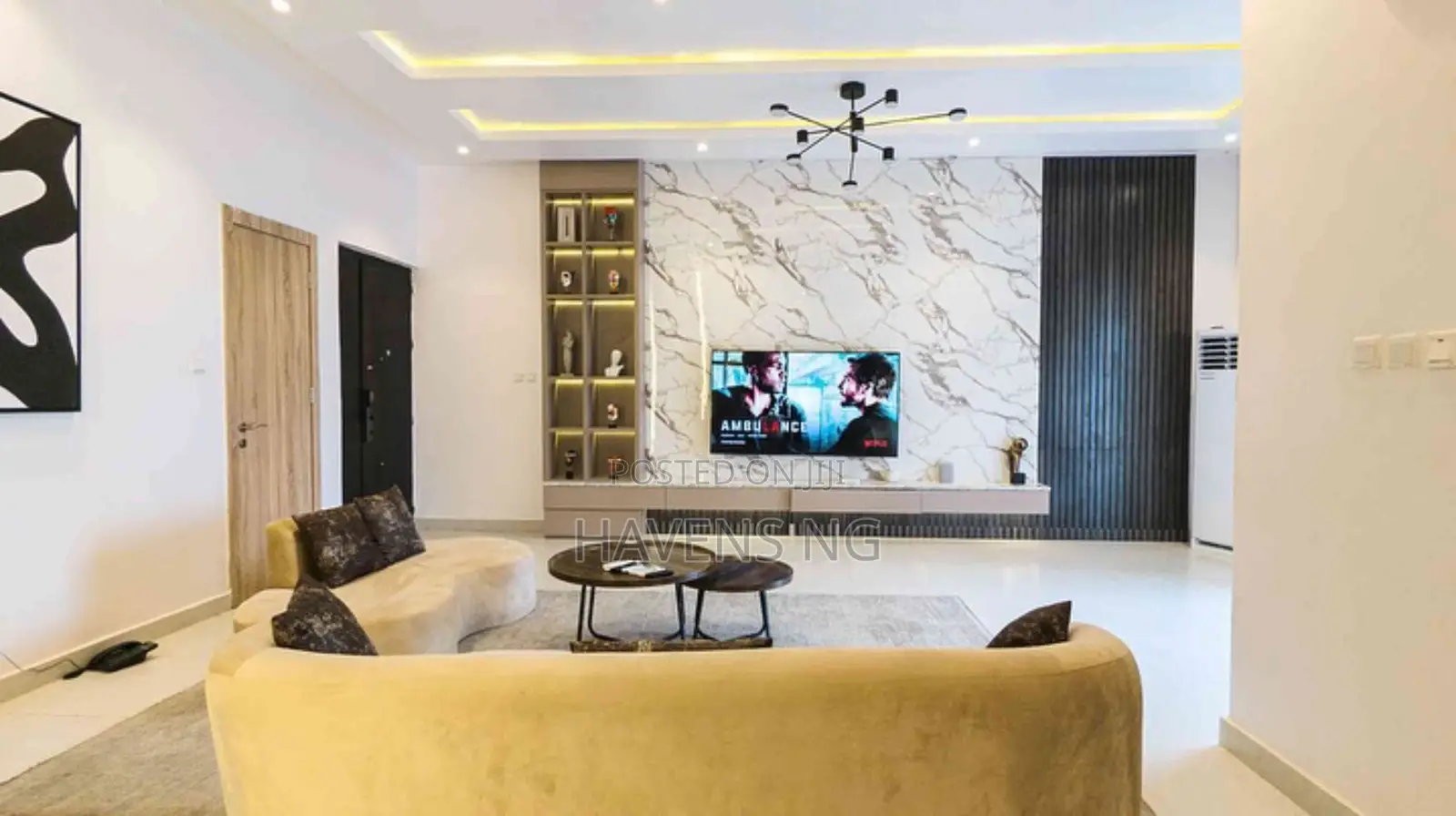 Smart 2-Bedroom Luxury Apartment With Rooftop Pool Gym in Lekki Phase 1