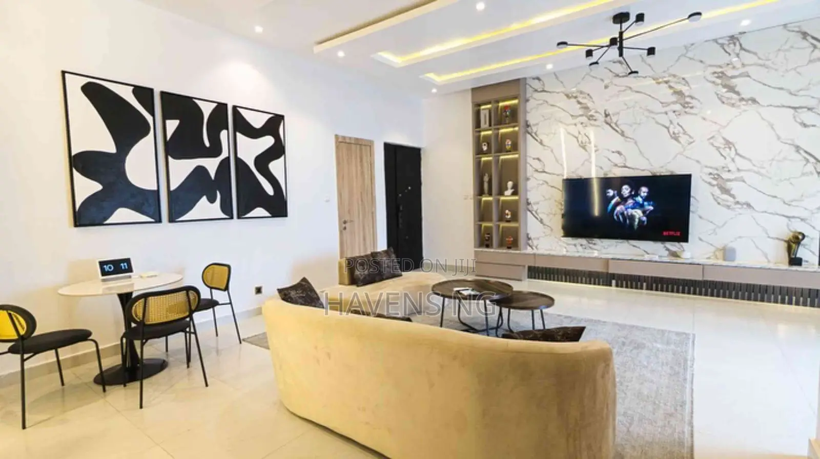 Smart 2-Bedroom Luxury Apartment With Rooftop Pool Gym in Lekki Phase 1