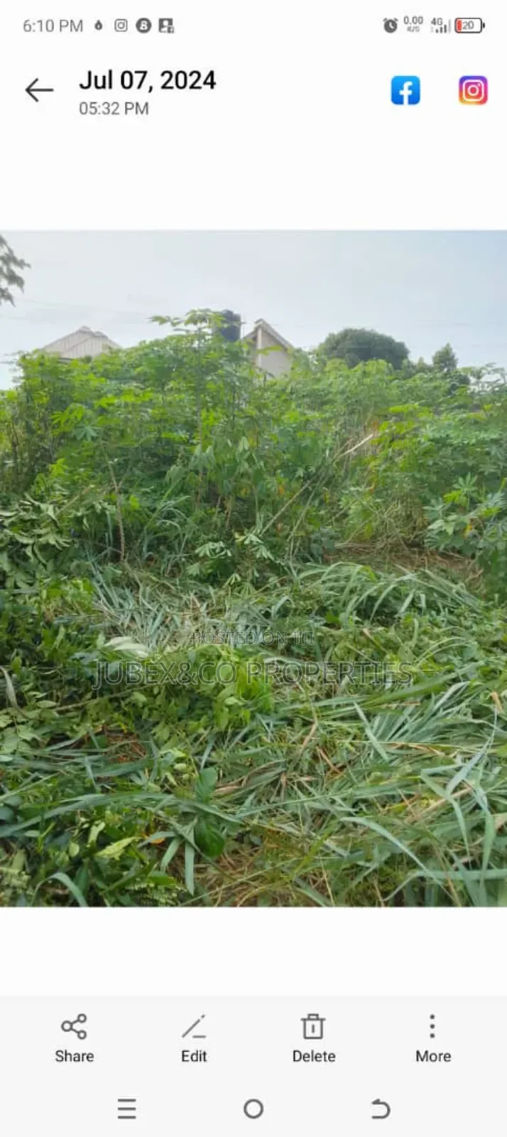 Acres of Land at Itori in Ewekoro
