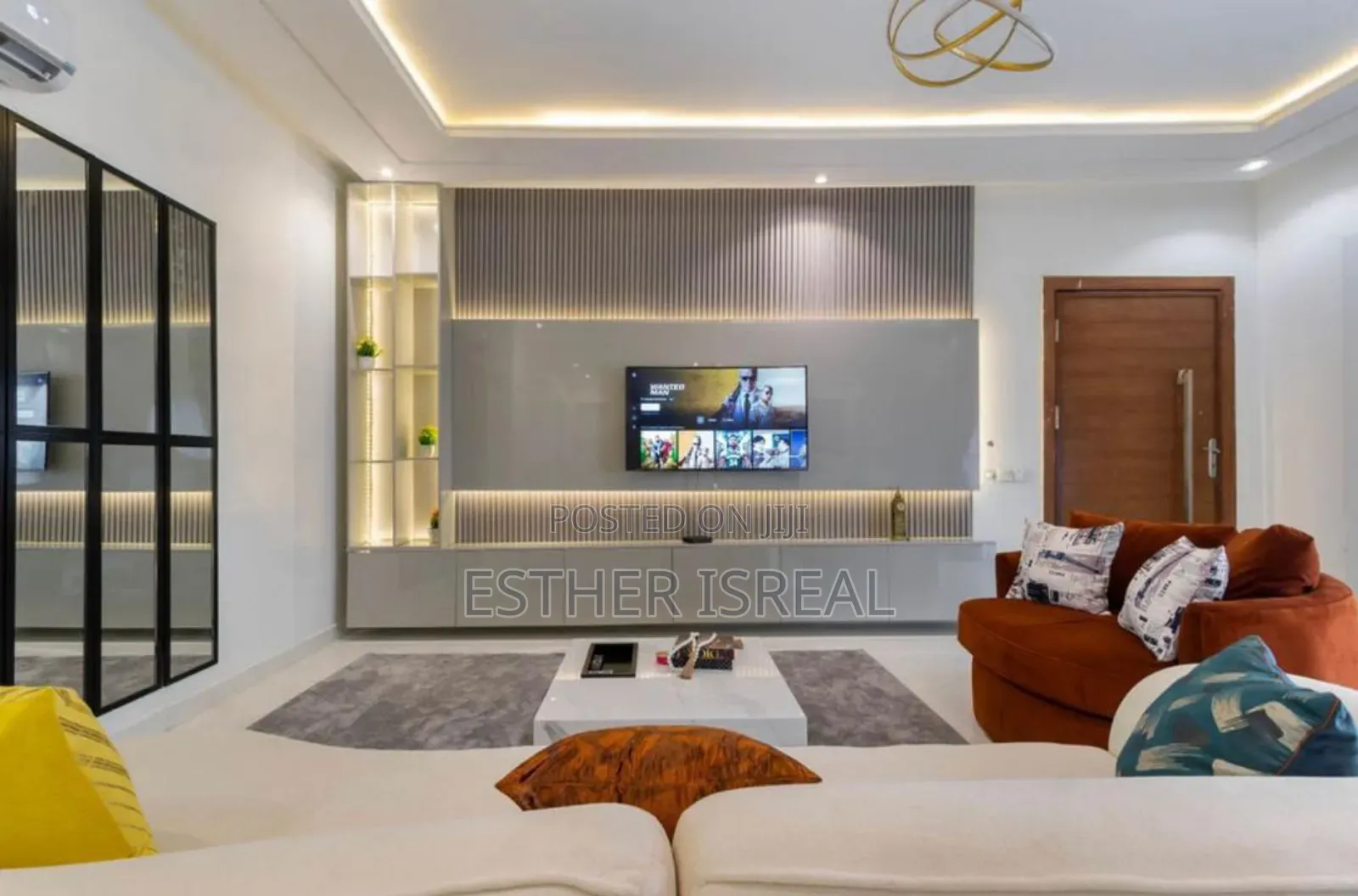 White 3 Bedroom Shortlet Ologolo in Ologolo