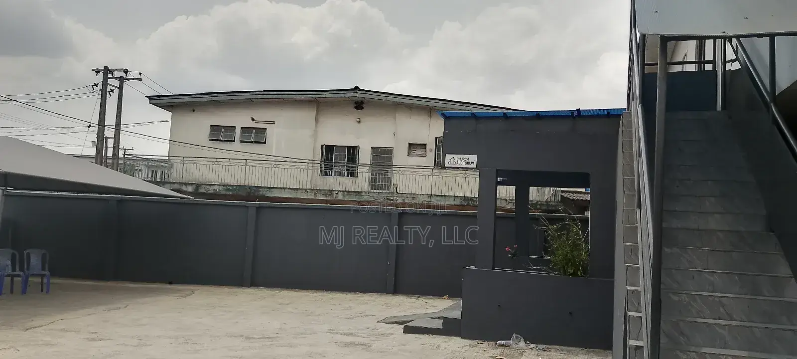 750 SQM Land With an Existing Church Building in Adeniyi Jones