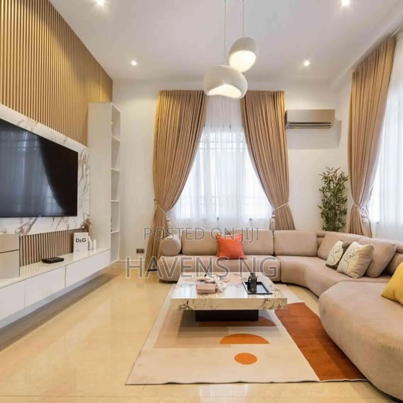 Beautifully Furnished 4-Bedroom Semi-Detached Duplex in Lekki Phase 1