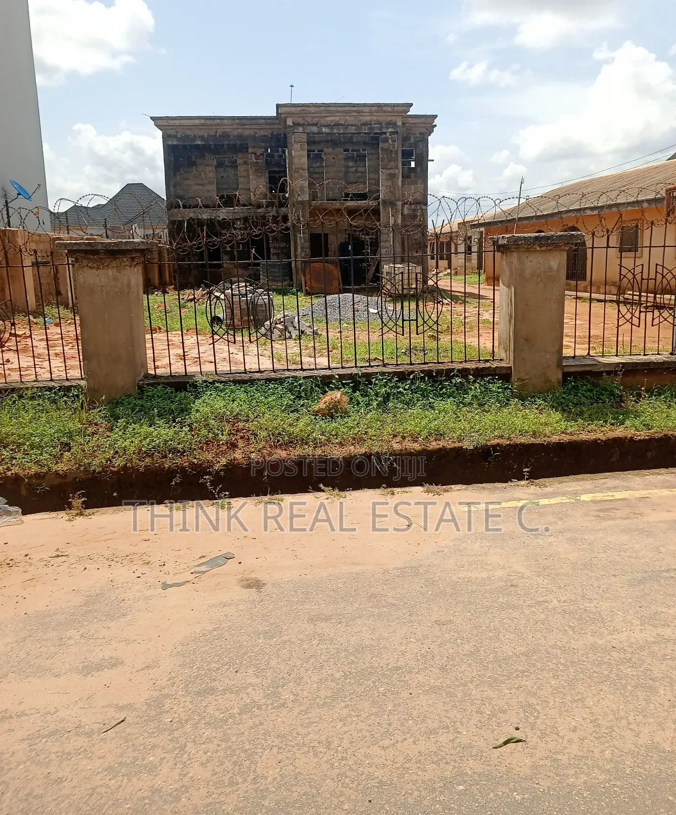 100/200 Land Along a Tarred Road at Ebo,Airport Road for Sale in Benin City
