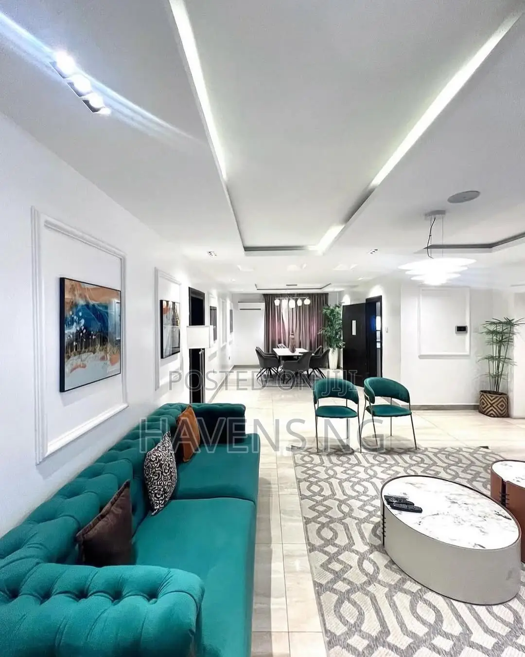 Tastefully Furnished 3-Bedroom Apartment in Garki