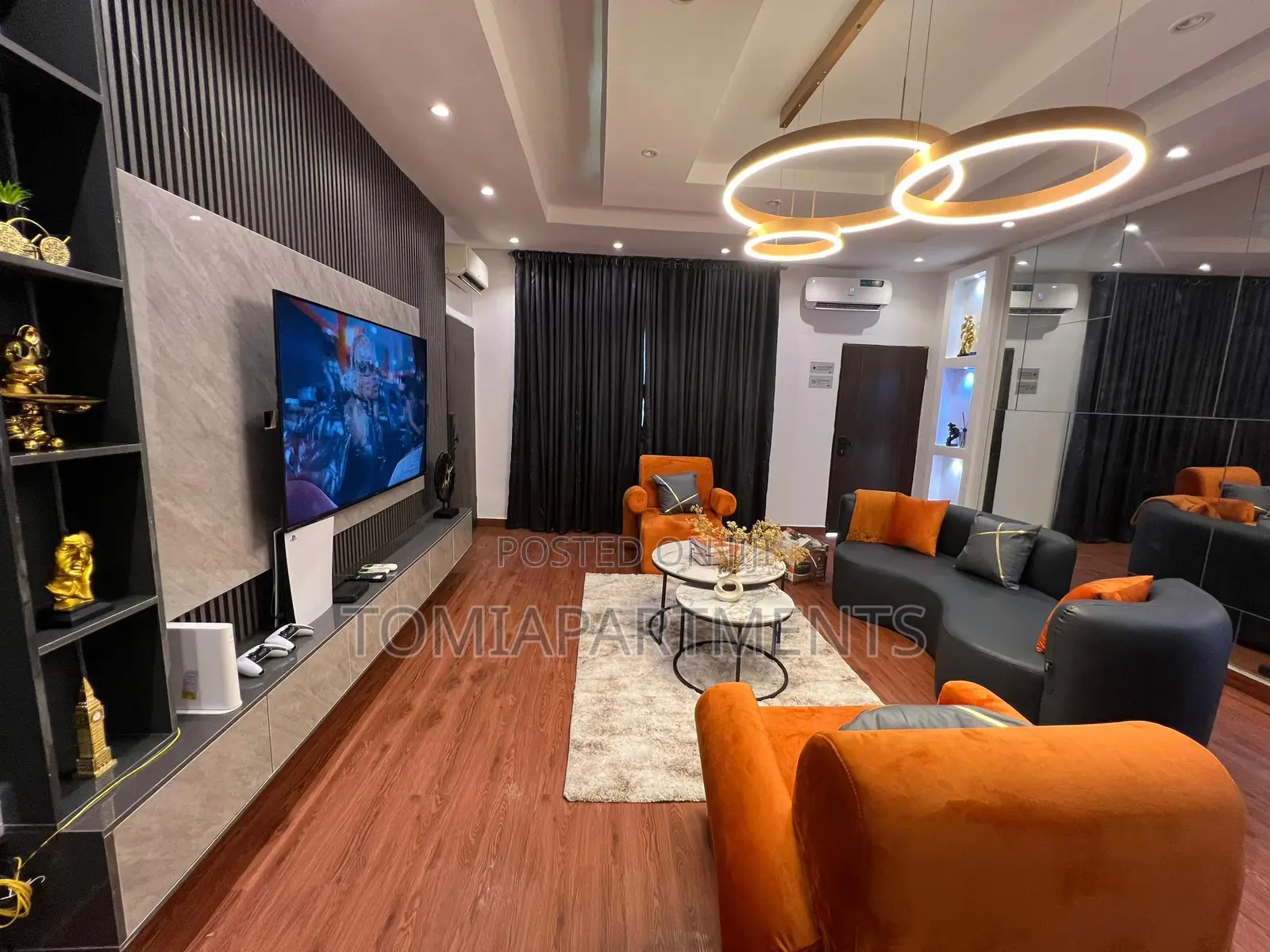 3 Bedroom Shortlet With Pool, Snooker, Ps5 in Lekki Phase 1 in Lekki