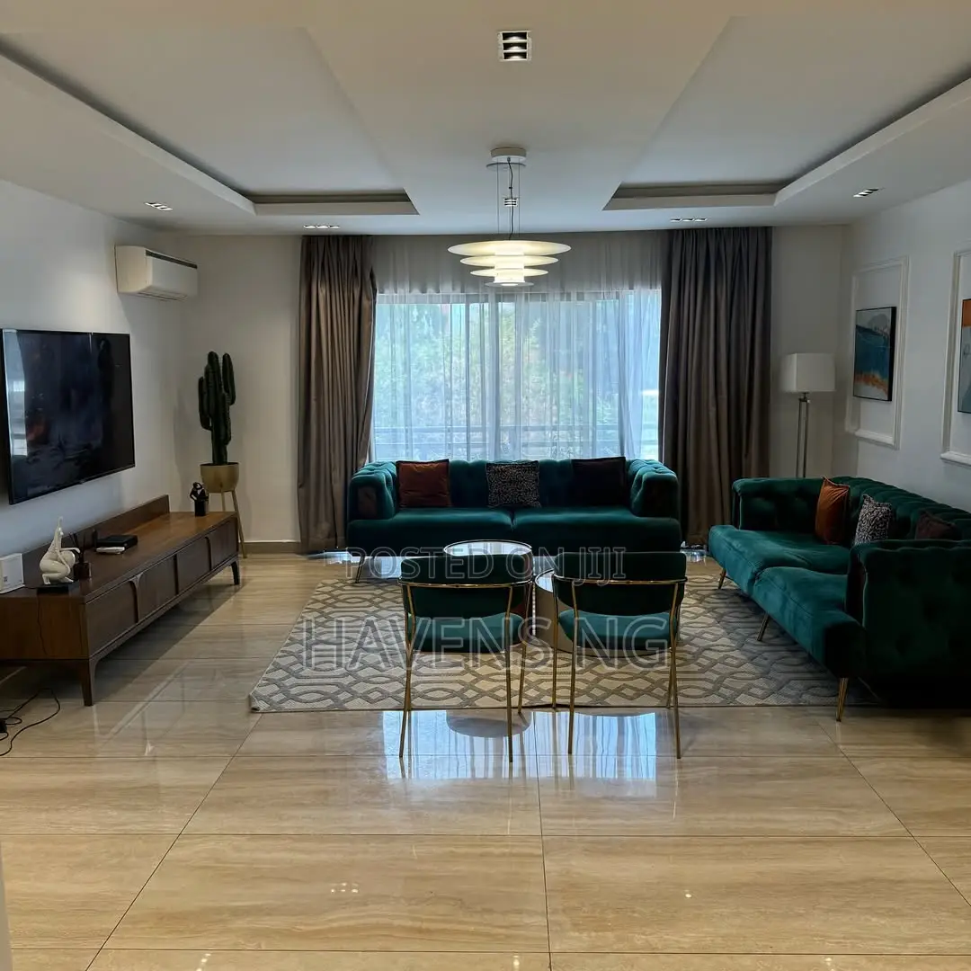 Elegantly Furnished 3-Bedroom Apartment in Garki
