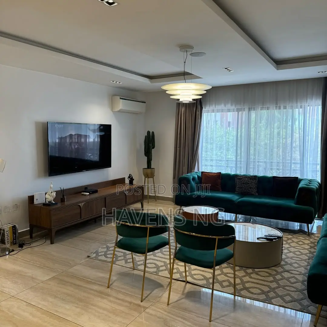 Elegantly Furnished 3-Bedroom Apartment in Garki