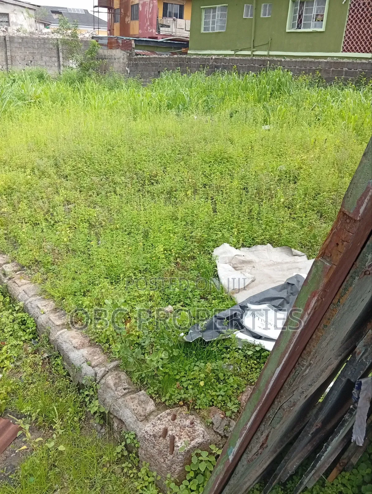 840sqm Fenced Land in Akoka
