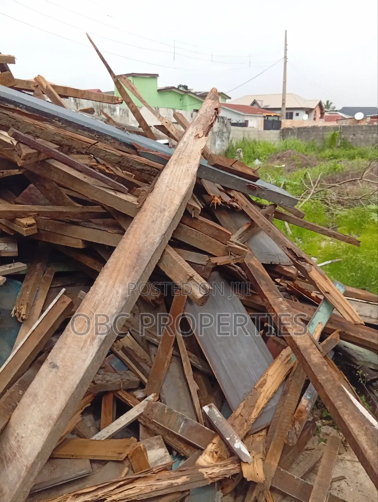 840sqm Fenced Land in Akoka
