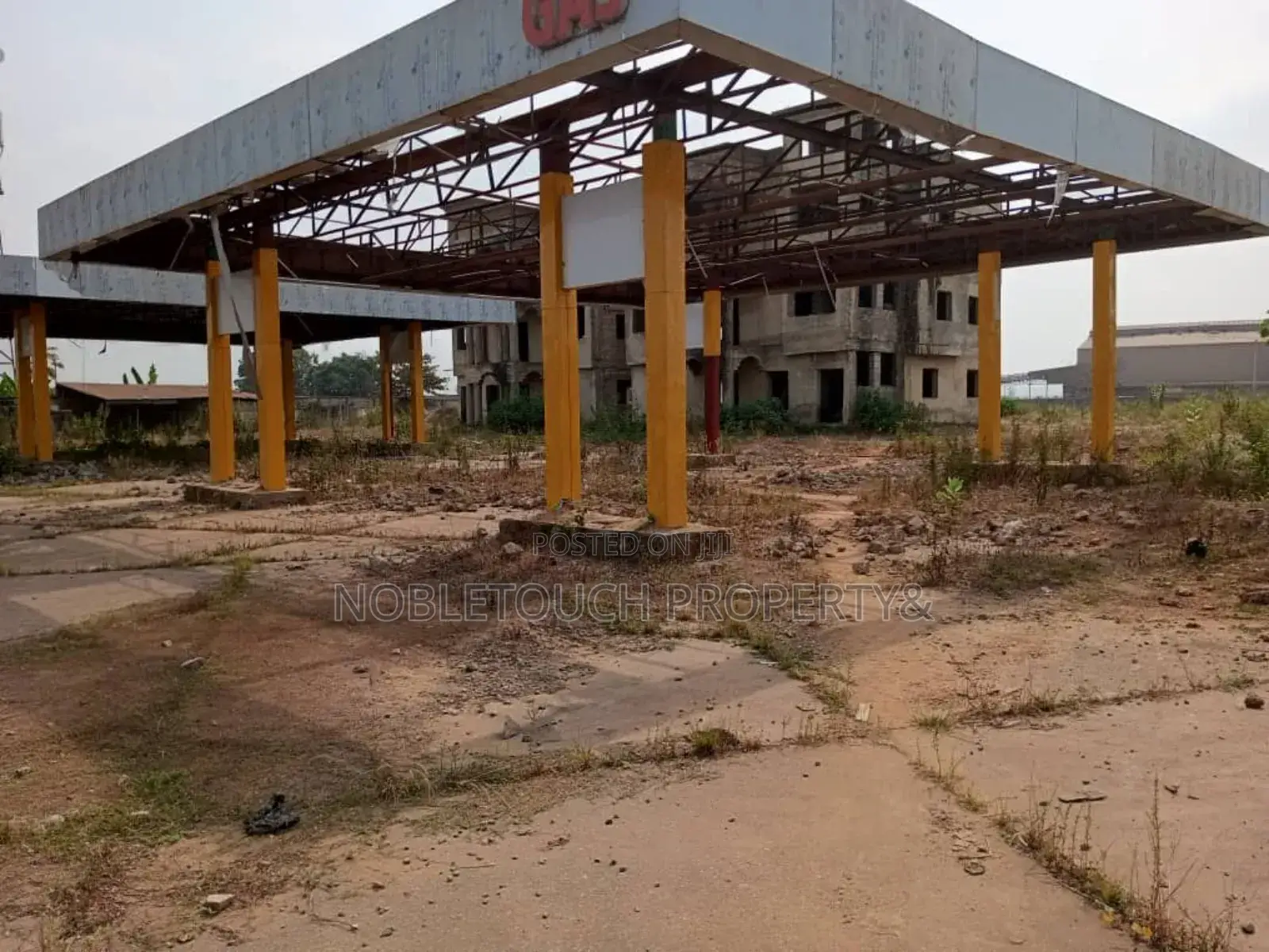 Mega Filling Station on 2 Acres of Land (*Non Functional*) in Sagamu