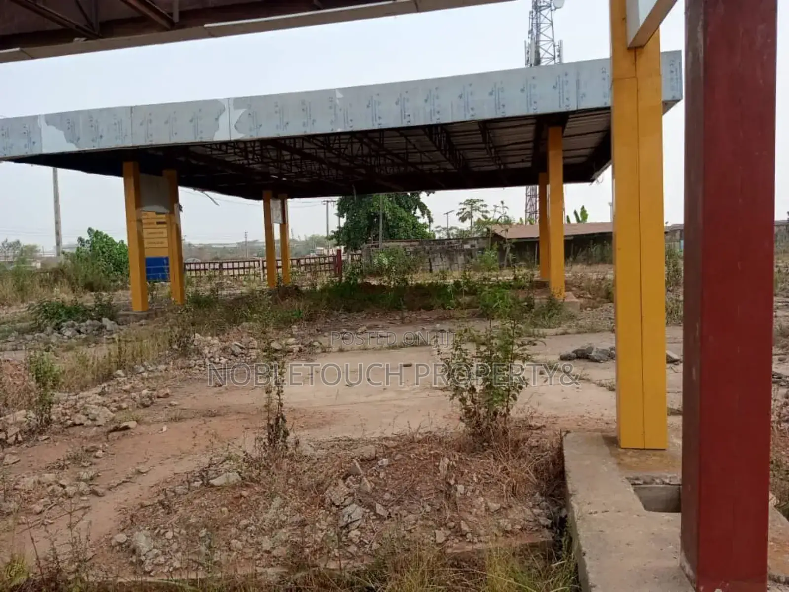 Mega Filling Station on 2 Acres of Land (*Non Functional*) in Sagamu