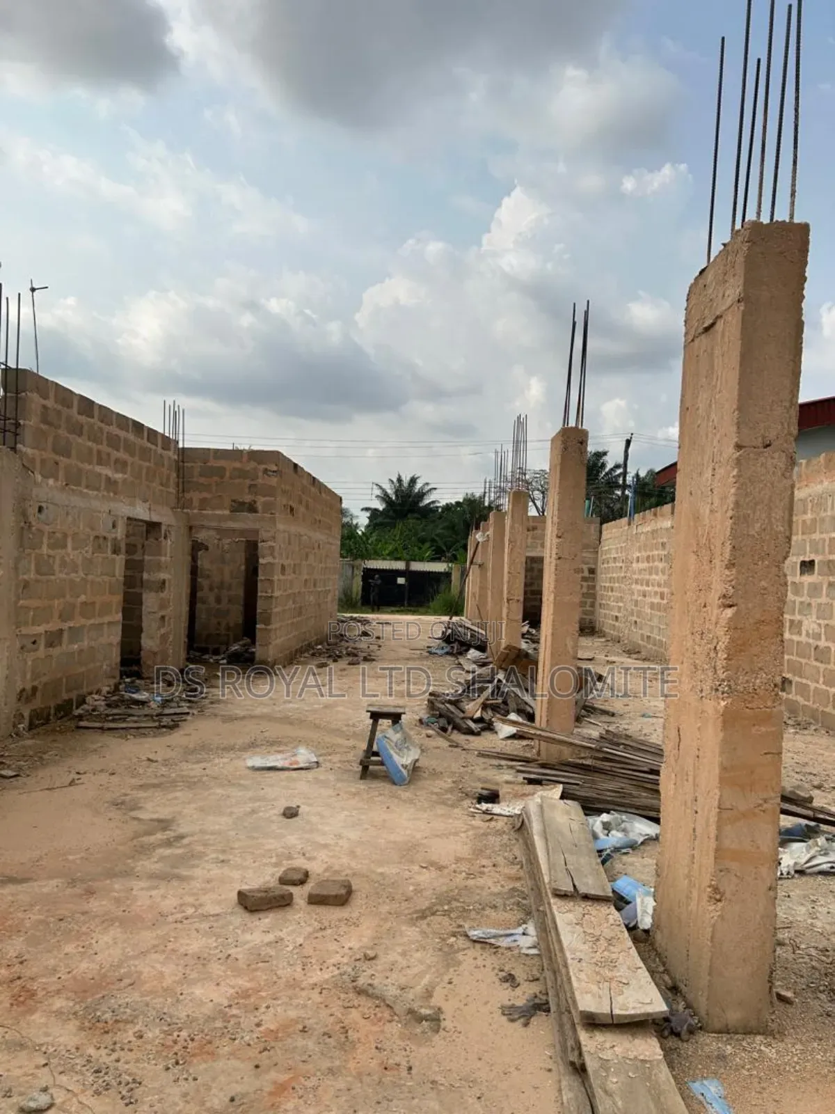 Uncompleted Lounge Structure for Sale in Benin City