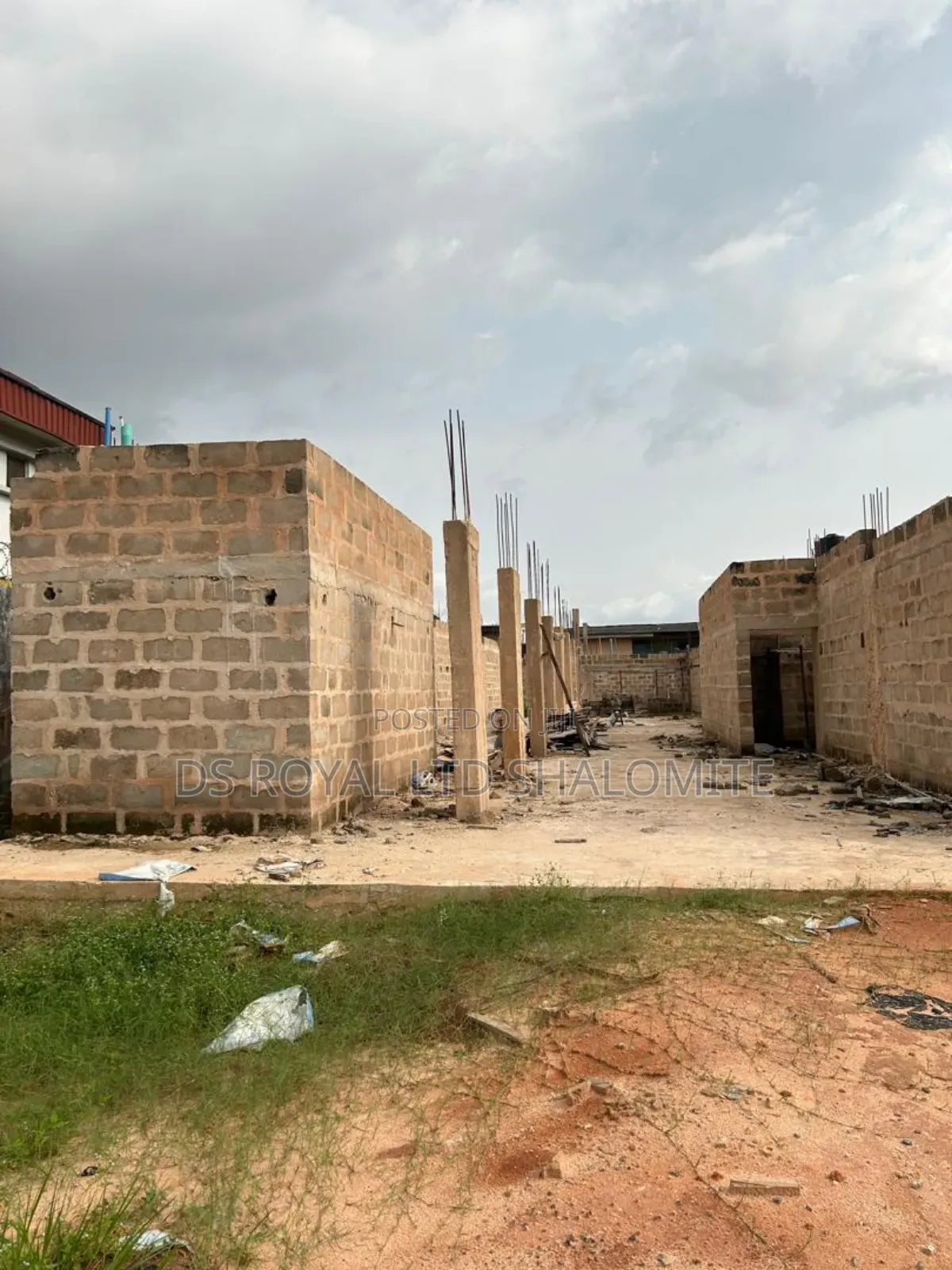 Uncompleted Lounge Structure for Sale in Benin City