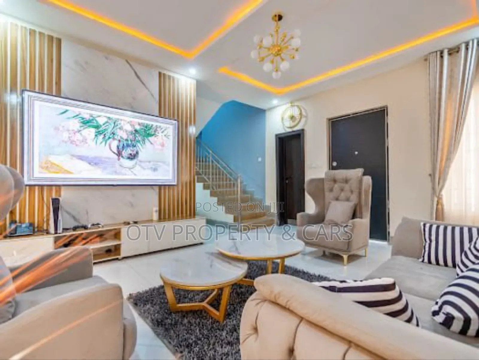 Furnished 3bdrm Duplex in Ikota for sale in Ikota