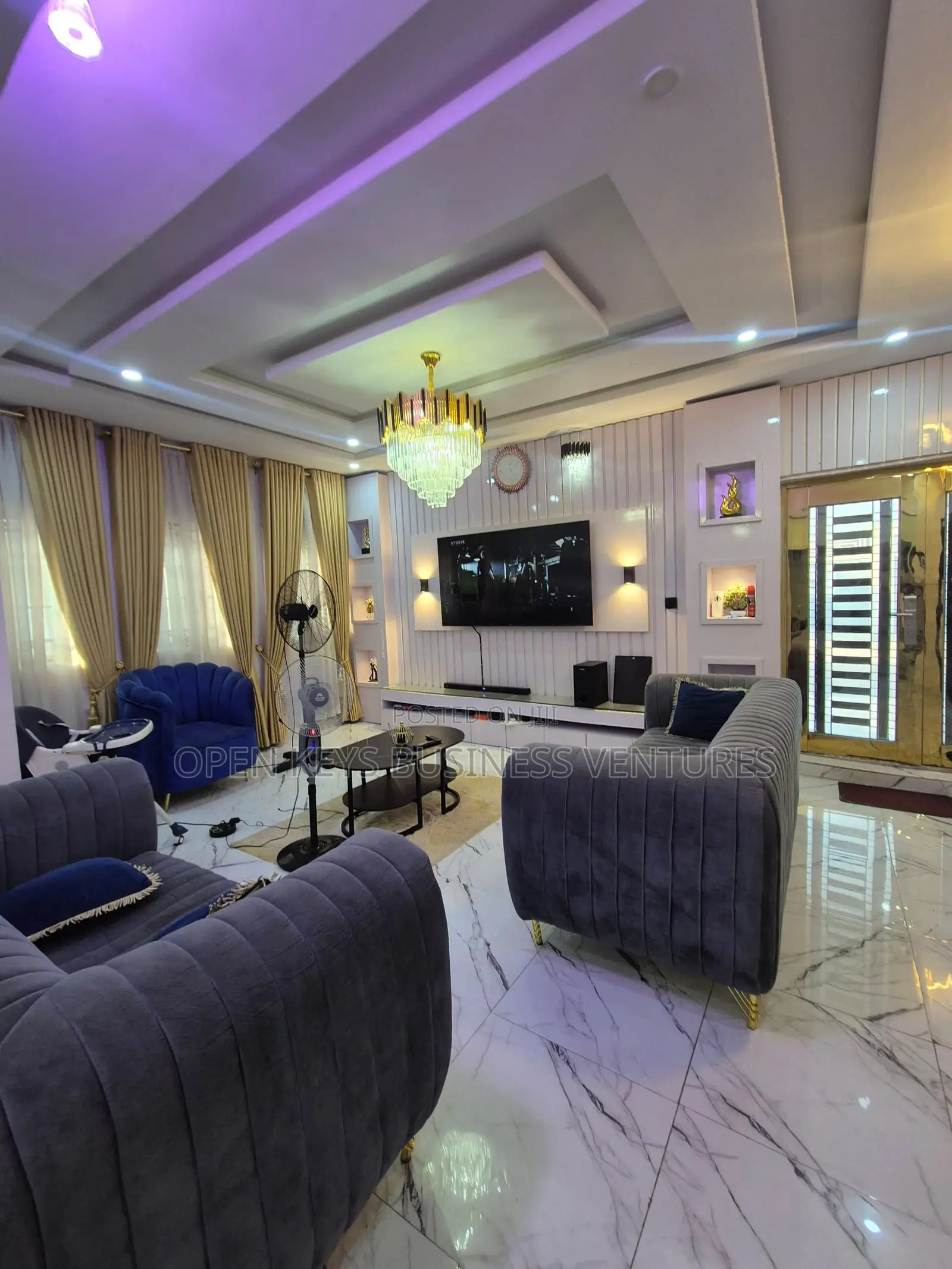 Furnished 4bdrm Bungalow in Irepodun Area, Moniya for sale in Moniya