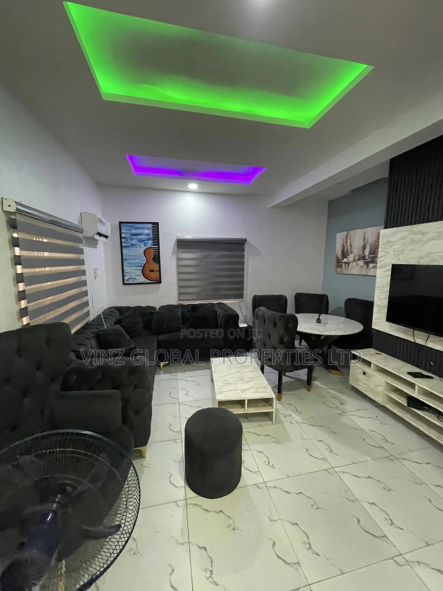 Exquisite 2 Bedroom Apartment With Inverter Back Up Power in Lekki