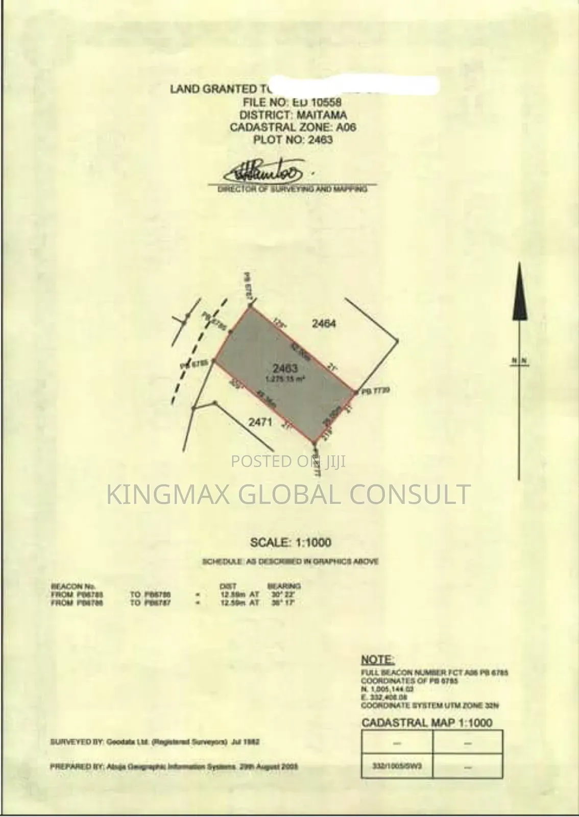 3bdrm Townhouse/Terrace in Maitama Main for sale in Maitama