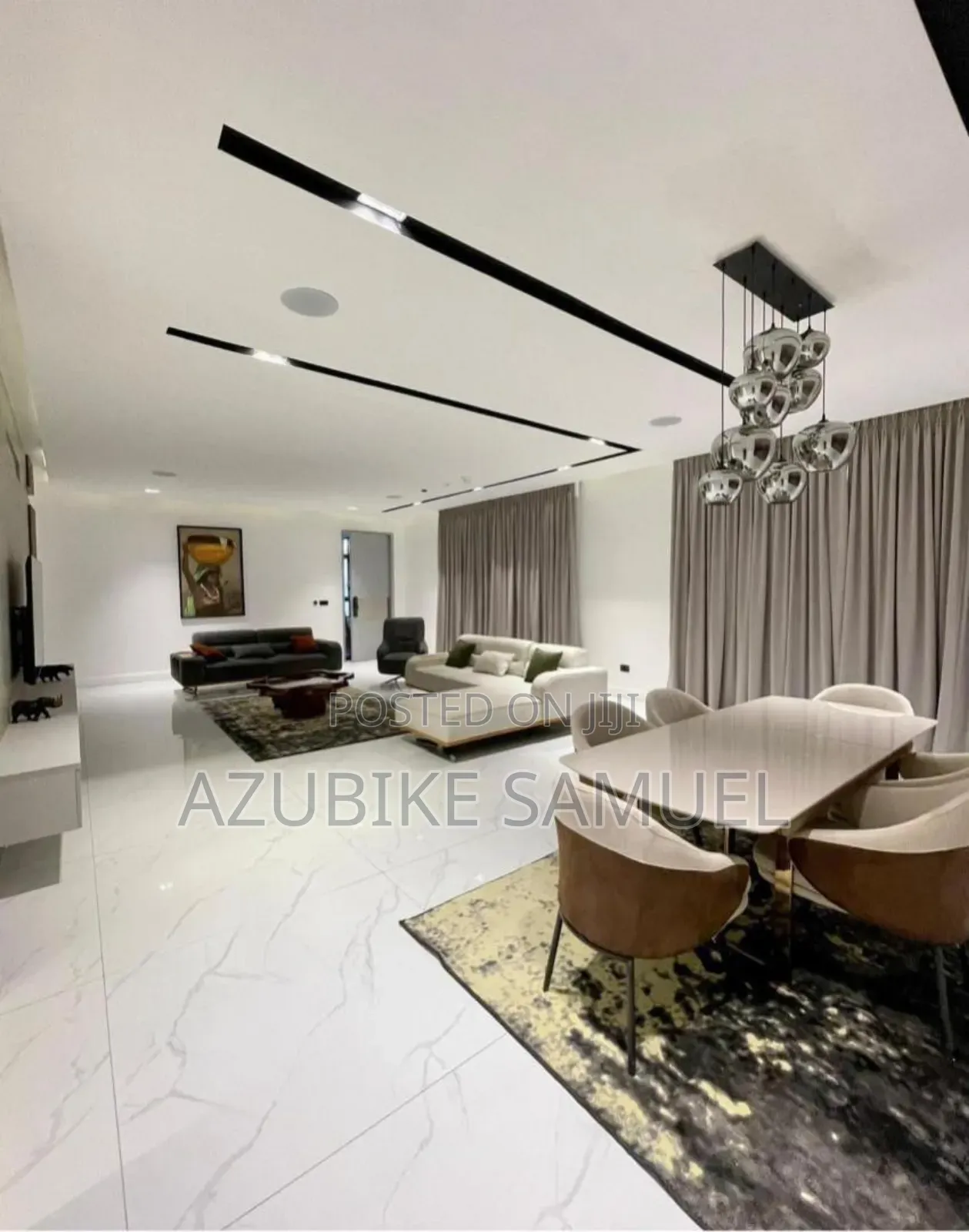 Furnished 5bdrm Maisonette in Banana Island Lagos for rent in Banana Island