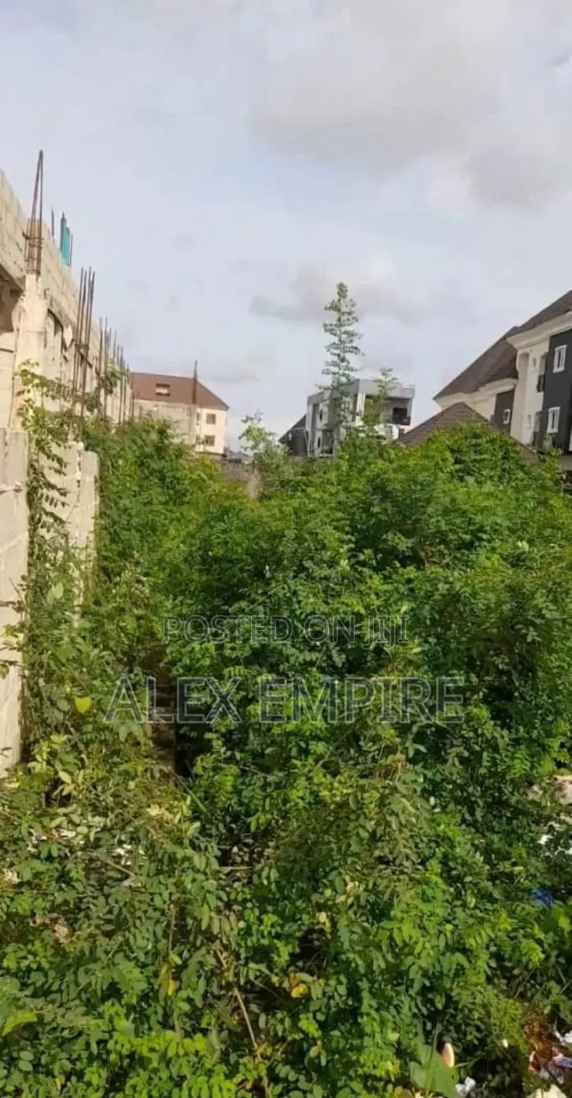 Half Plot of Land for Sale in Hosanna Estate in Ago Palace