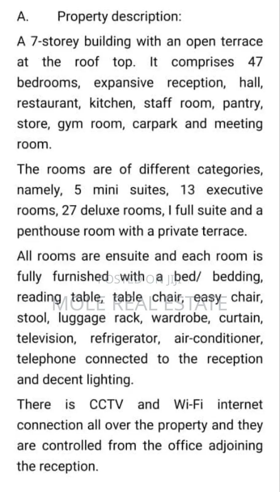 Luxery Deluxe 47 Rooms Hotel Ikoyi Lagos in Ikoyi