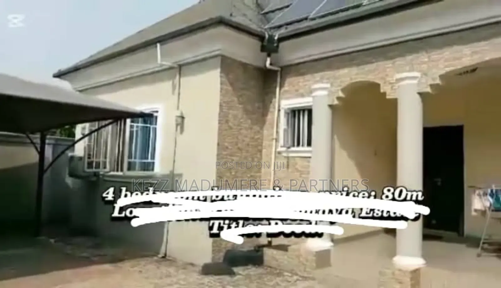 4bdrm Bungalow in Off Sars Road, for sale in Port-Harcourt