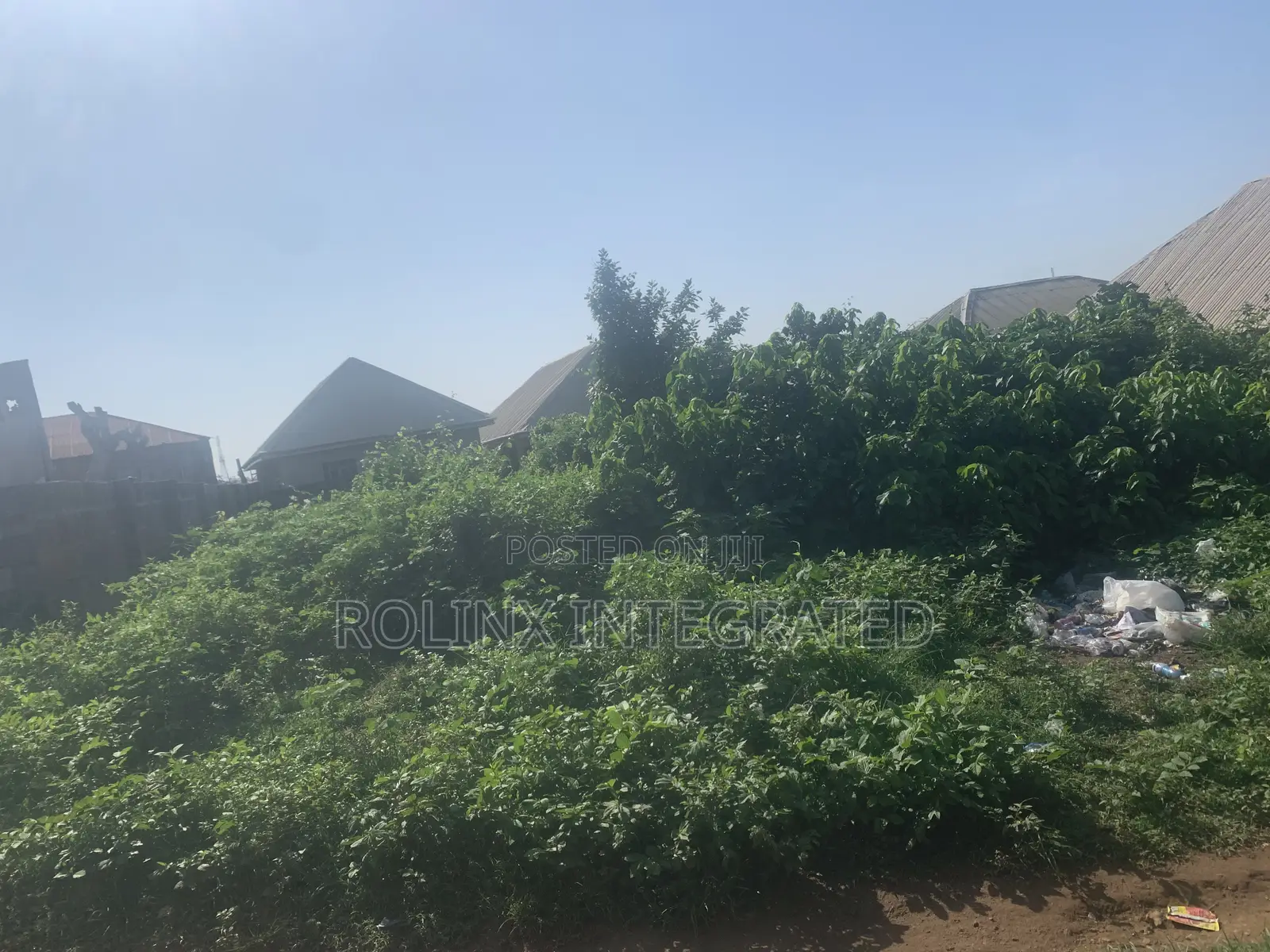 A Plot of Land With Perimeter Fence for Sale in Akala Express