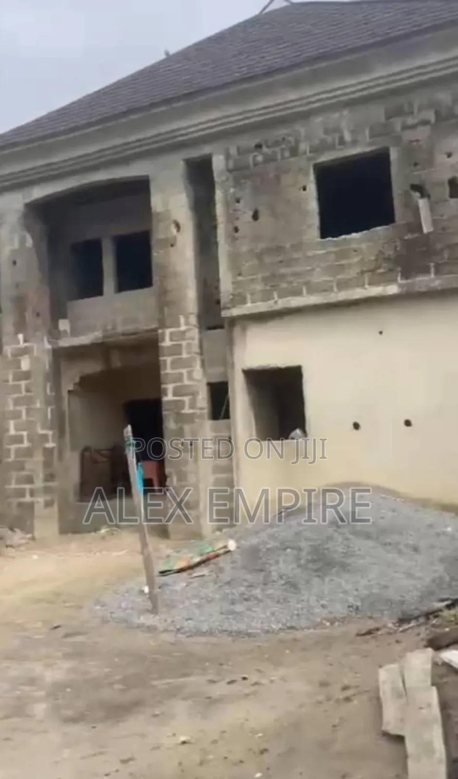 Land for Sale With Building on It in Ago Palace
