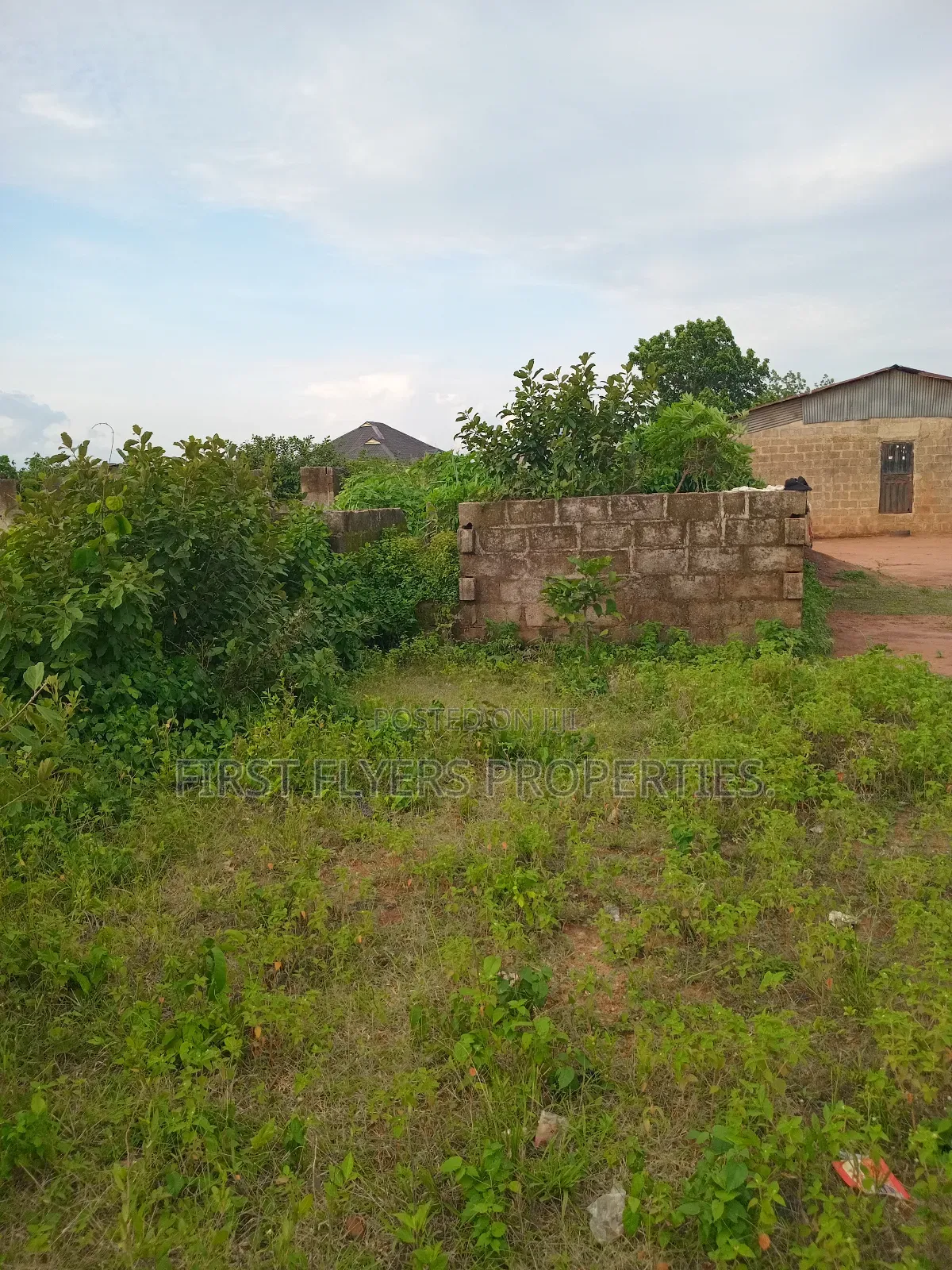 Half a Plot of Land at Iju Winners Ota. in Ado-Odo/Ota