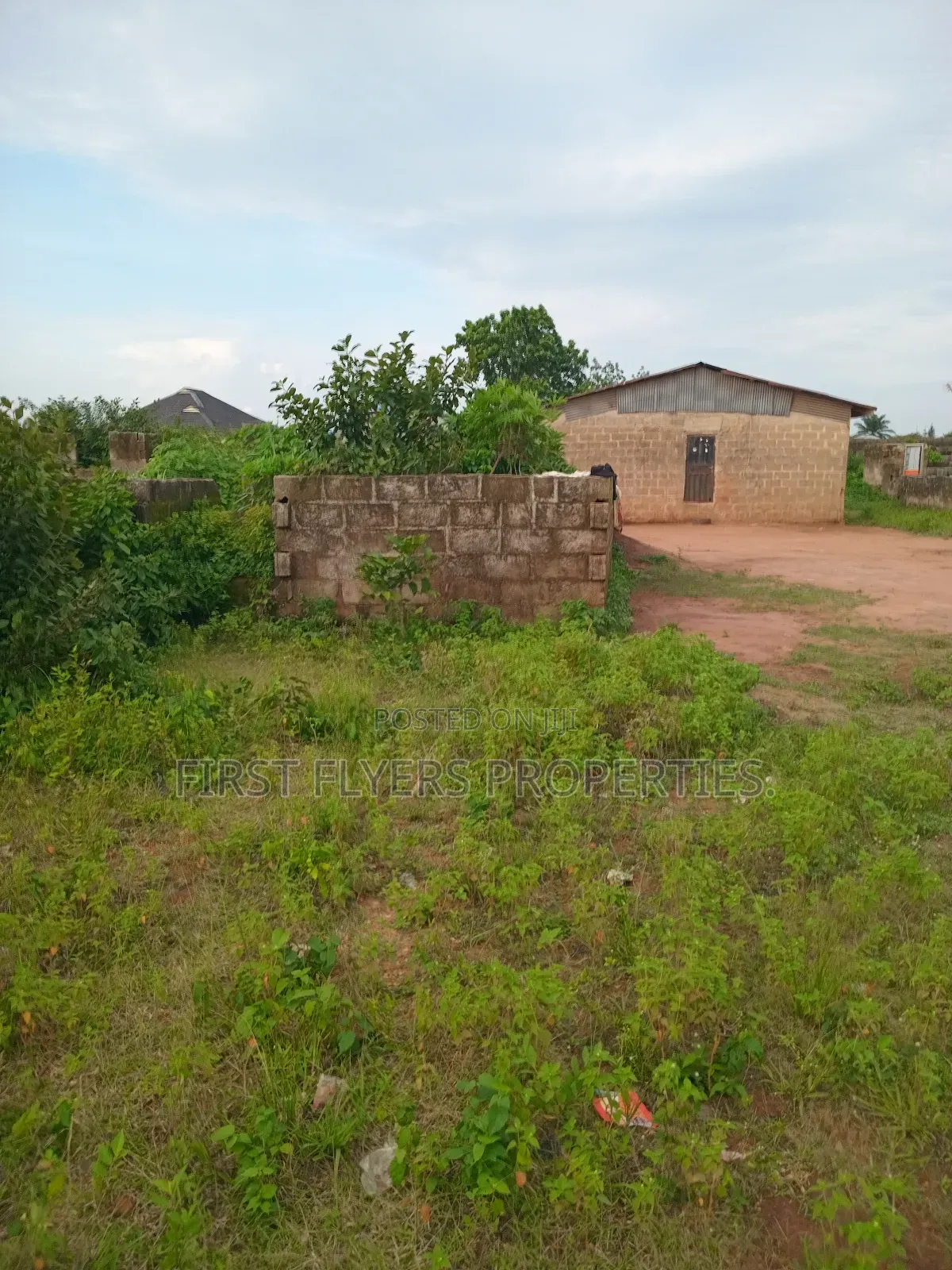 Half a Plot of Land at Iju Winners Ota. in Ado-Odo/Ota