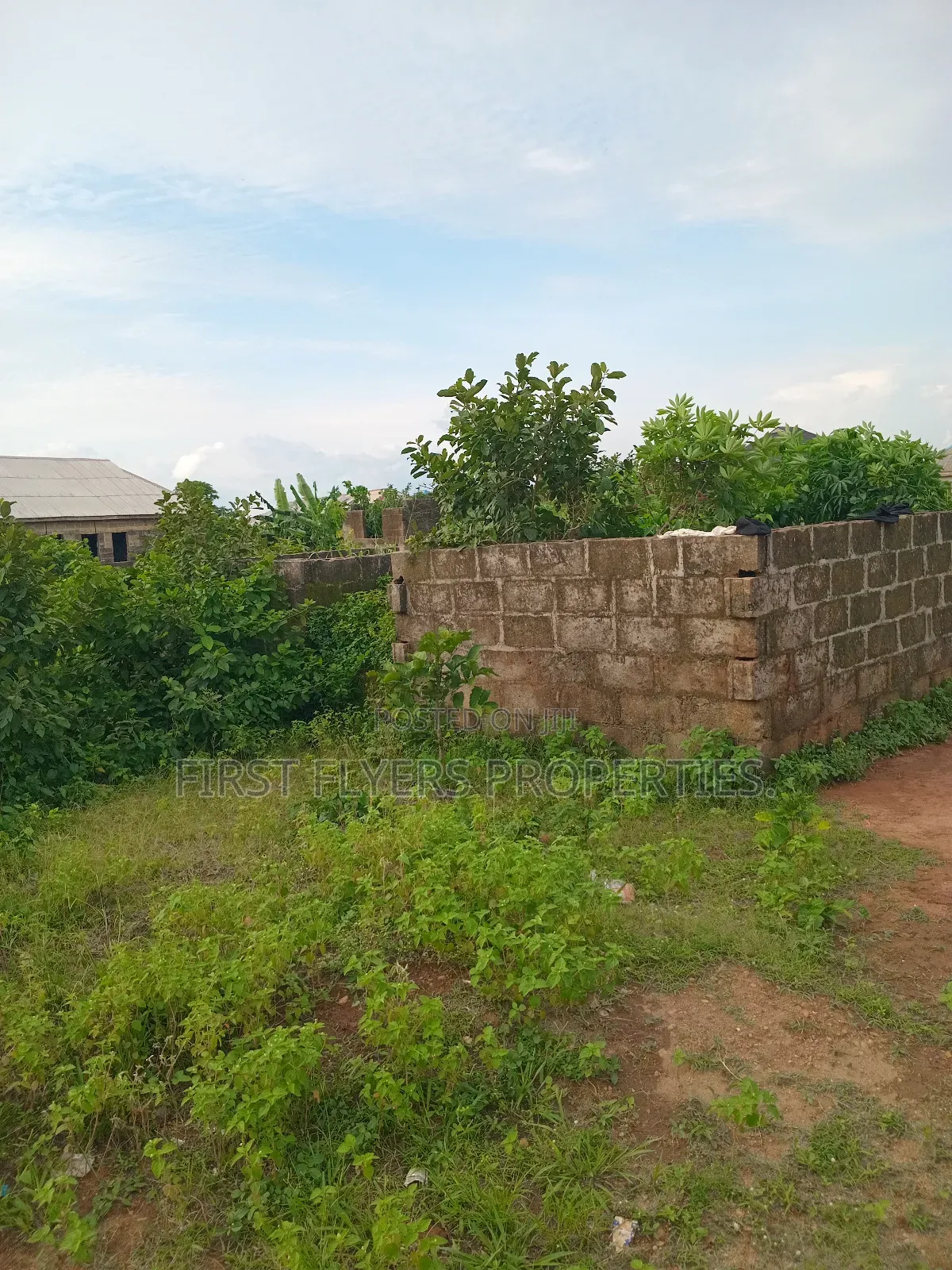 Half a Plot of Land at Iju Winners Ota. in Ado-Odo/Ota