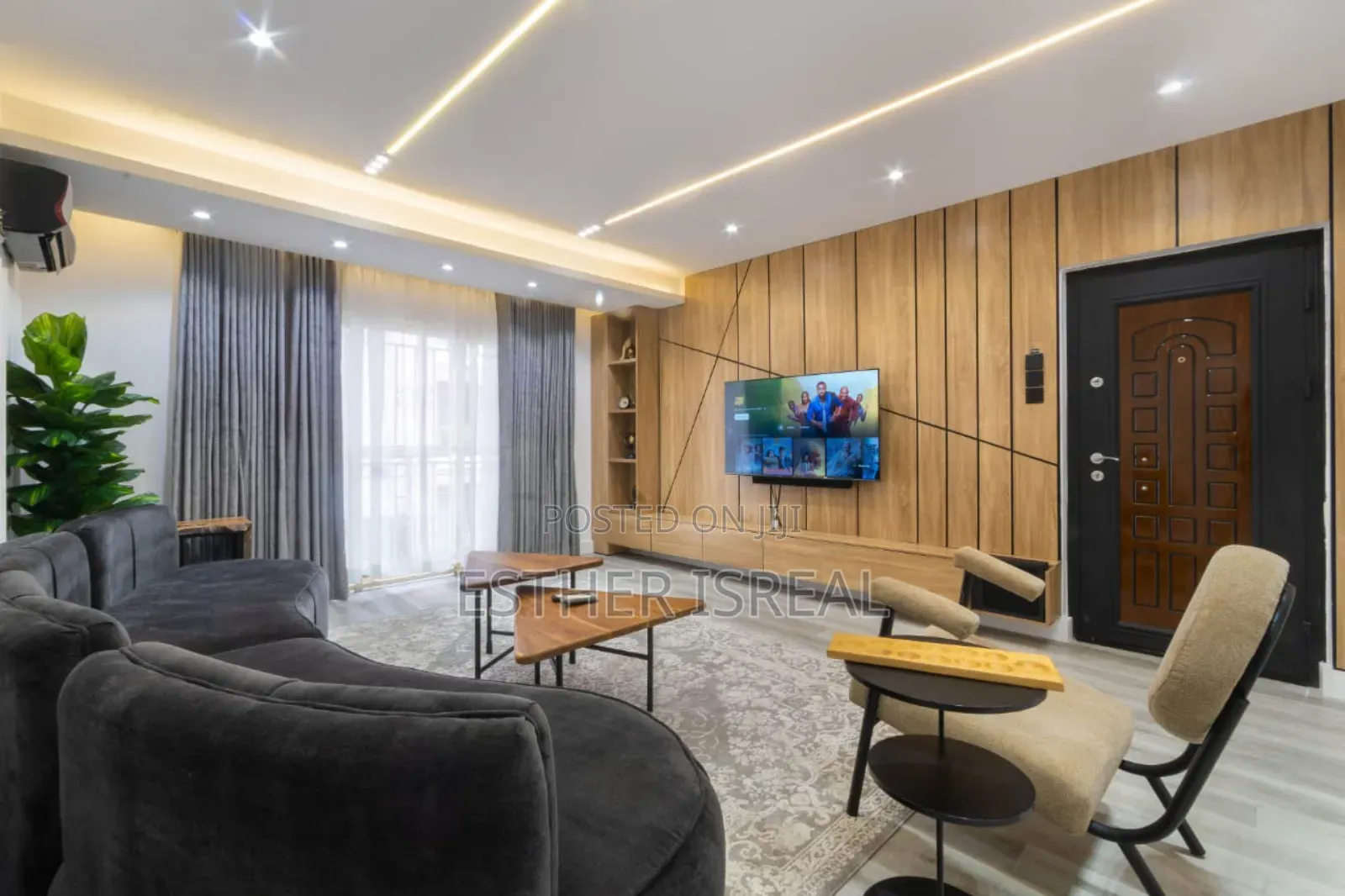 Brown 2 Bedroom Apartment in Victoria Island