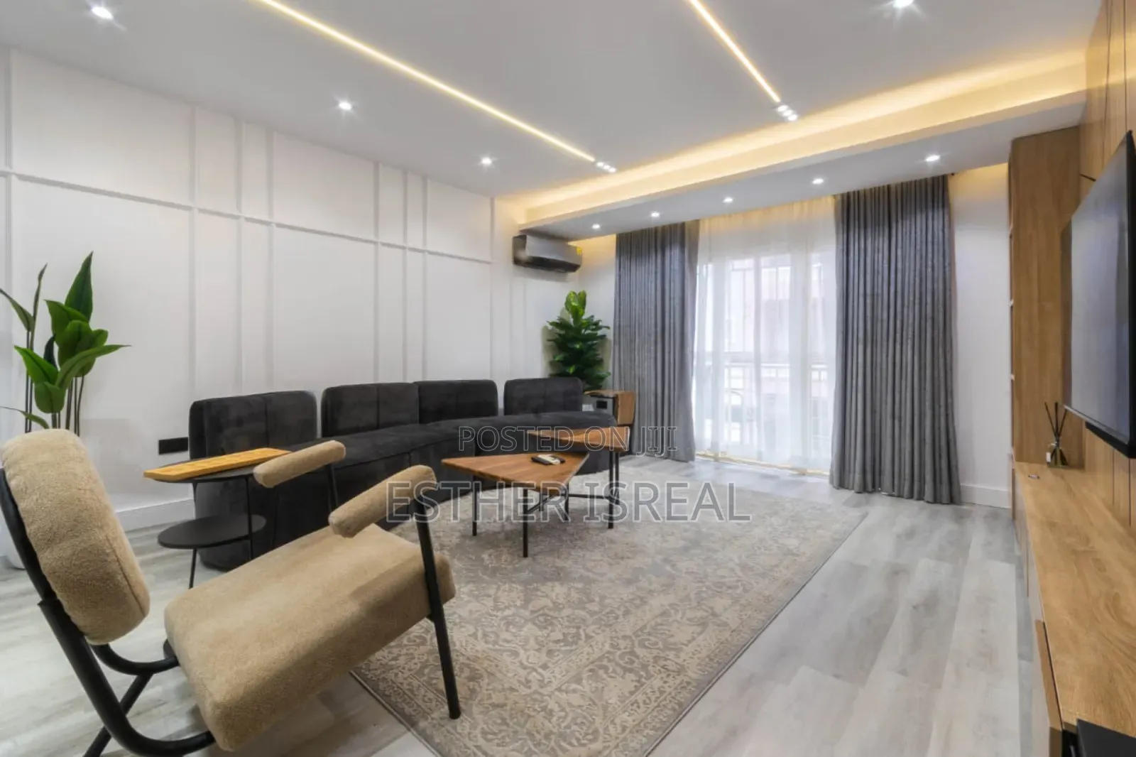 Brown 2 Bedroom Apartment in Victoria Island